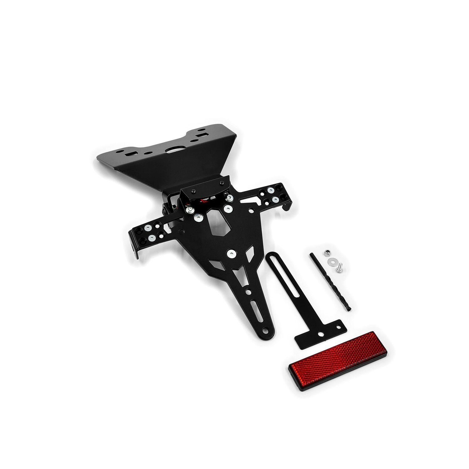 Zieger license plate bracket Pro, Black, Matte