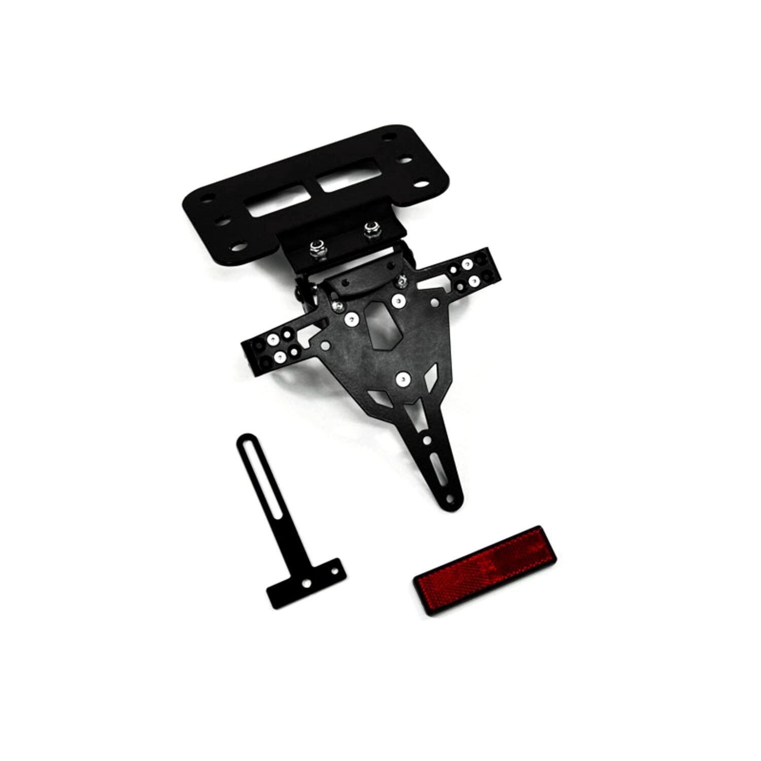 Zieger license plate bracket Pro, Black, Matte