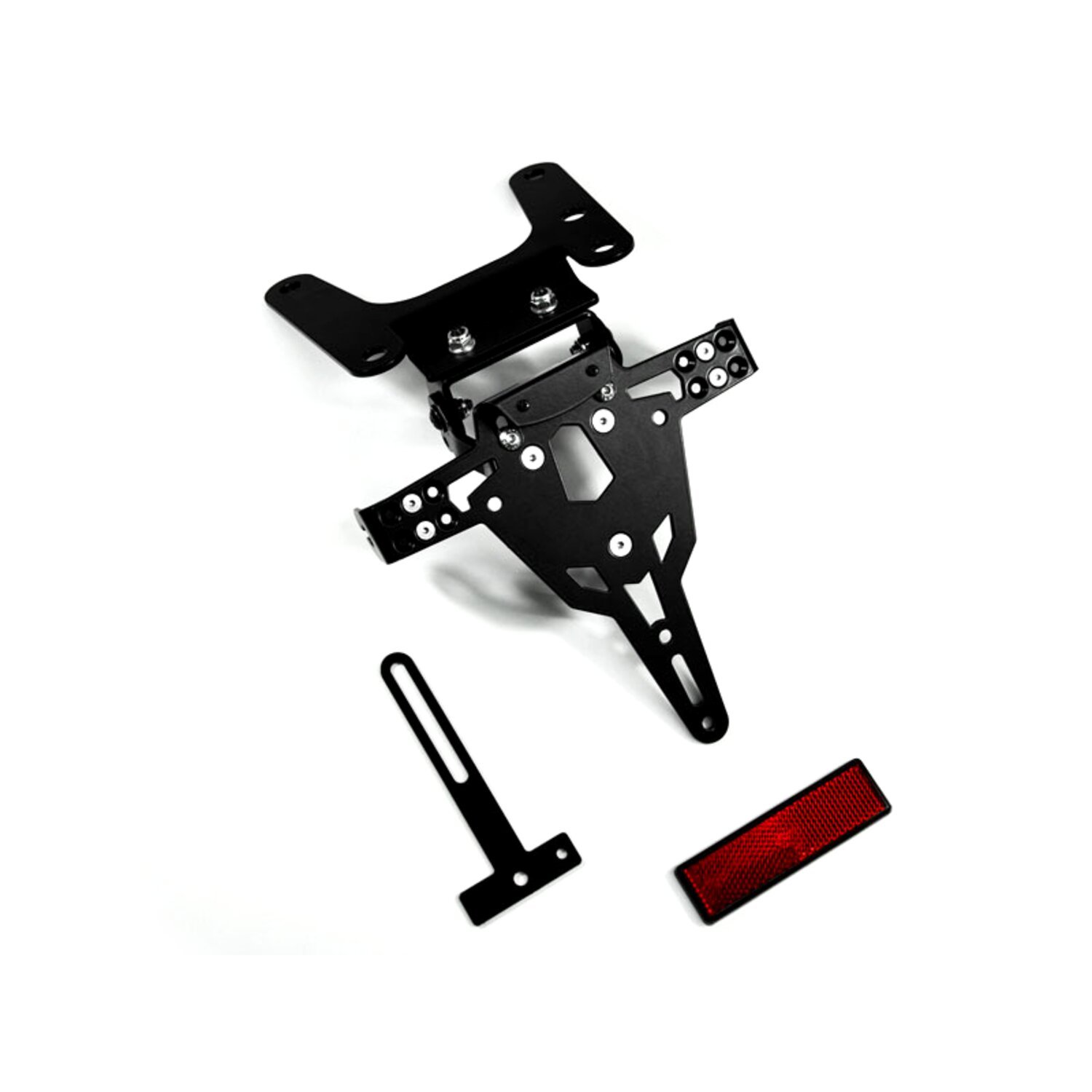 Zieger license plate bracket Pro, Black, Matte