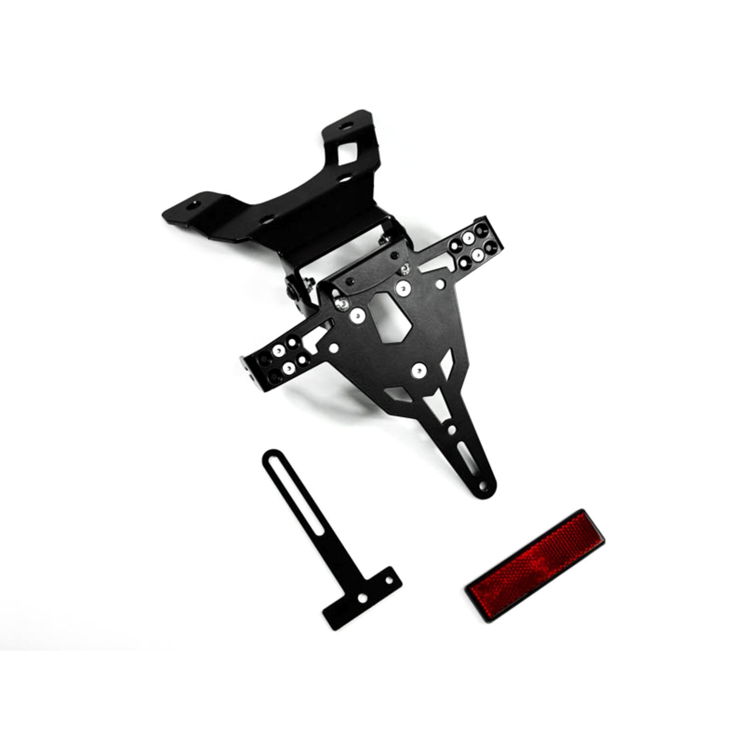 Zieger license plate bracket Pro, Black, Matte