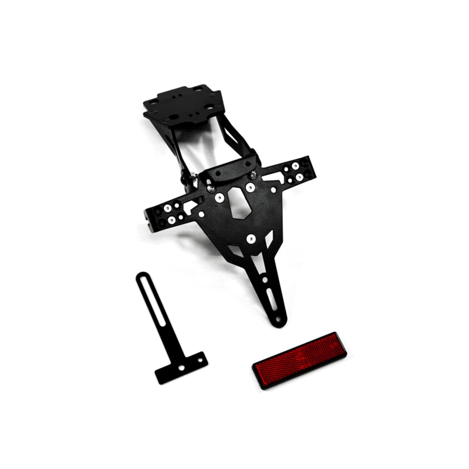Zieger license plate bracket Pro, Black, Matte