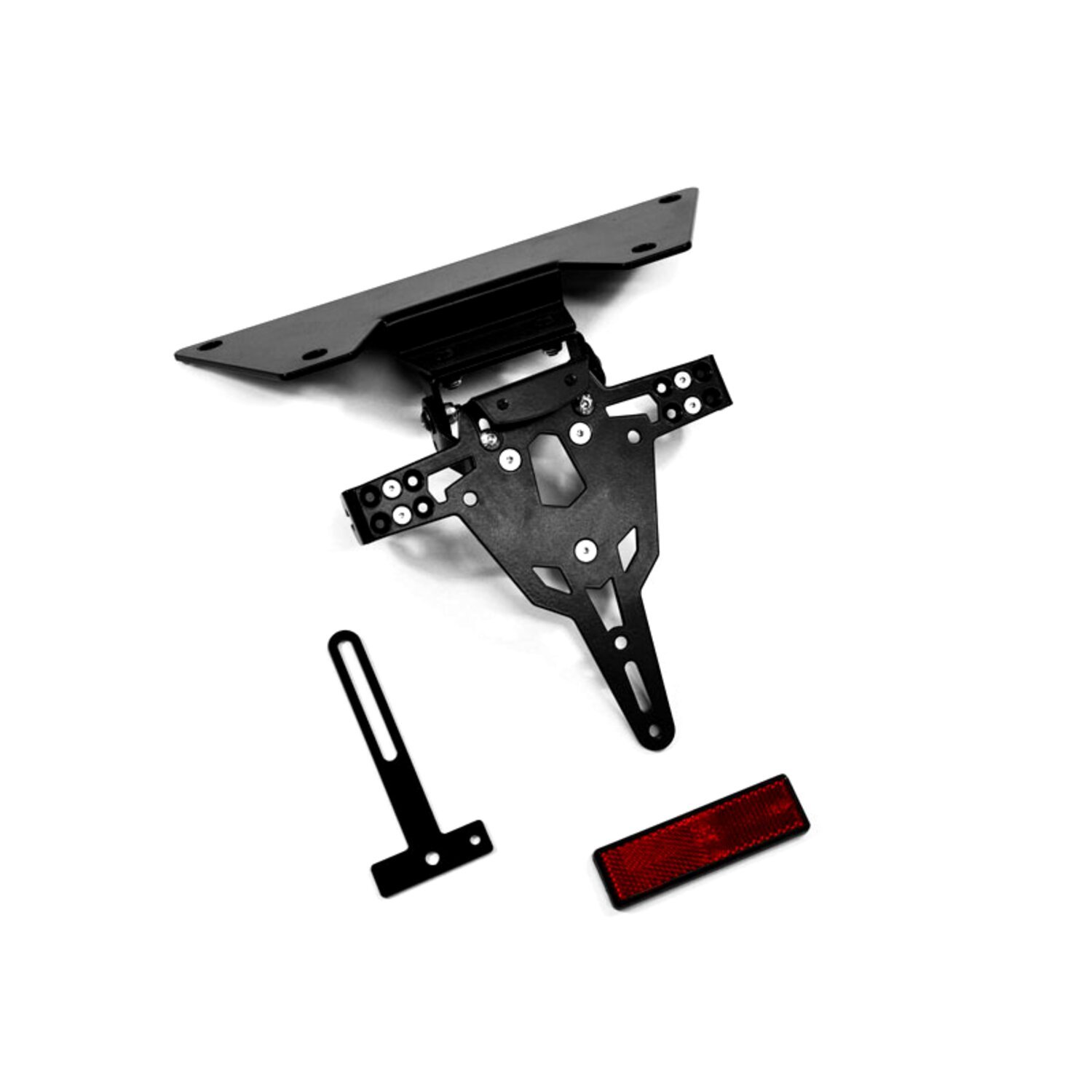 Zieger license plate bracket Pro, Black, Matte