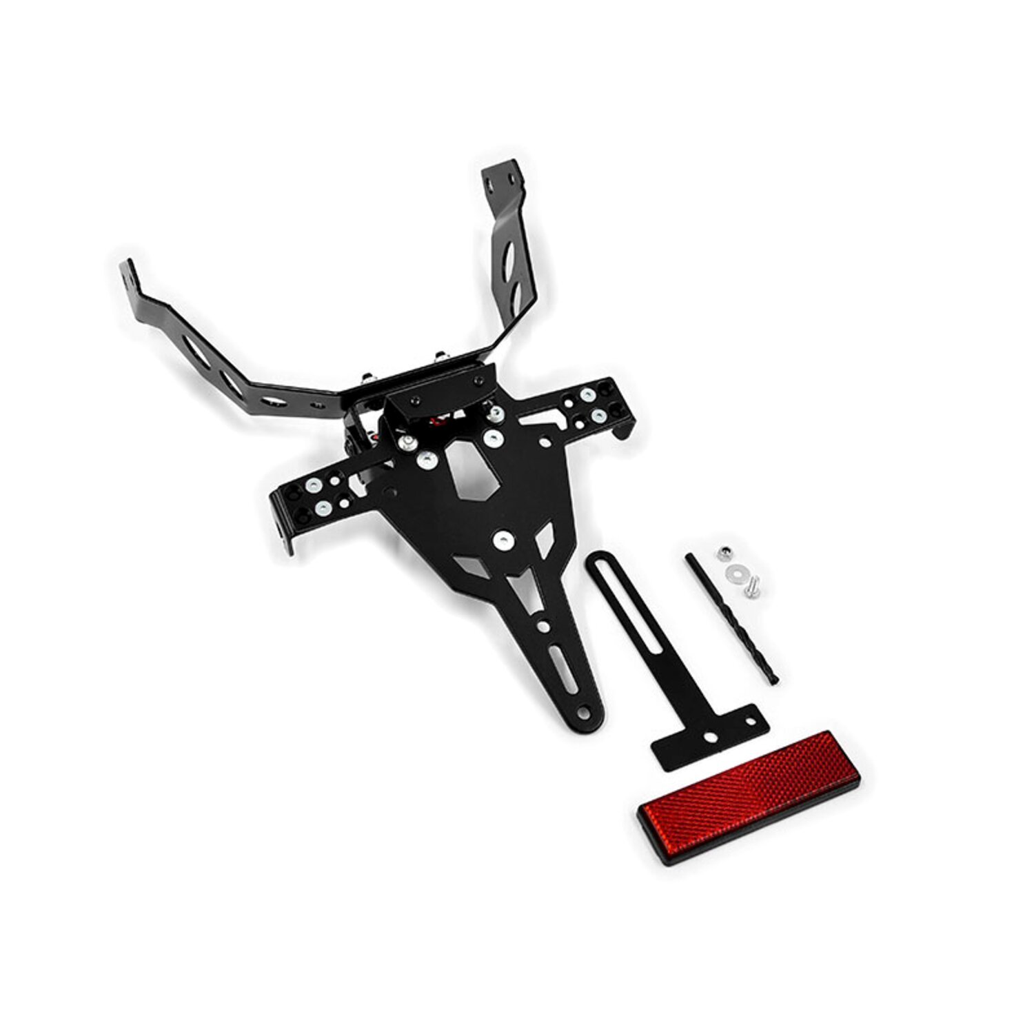 Zieger license plate bracket Pro, Black, Matte