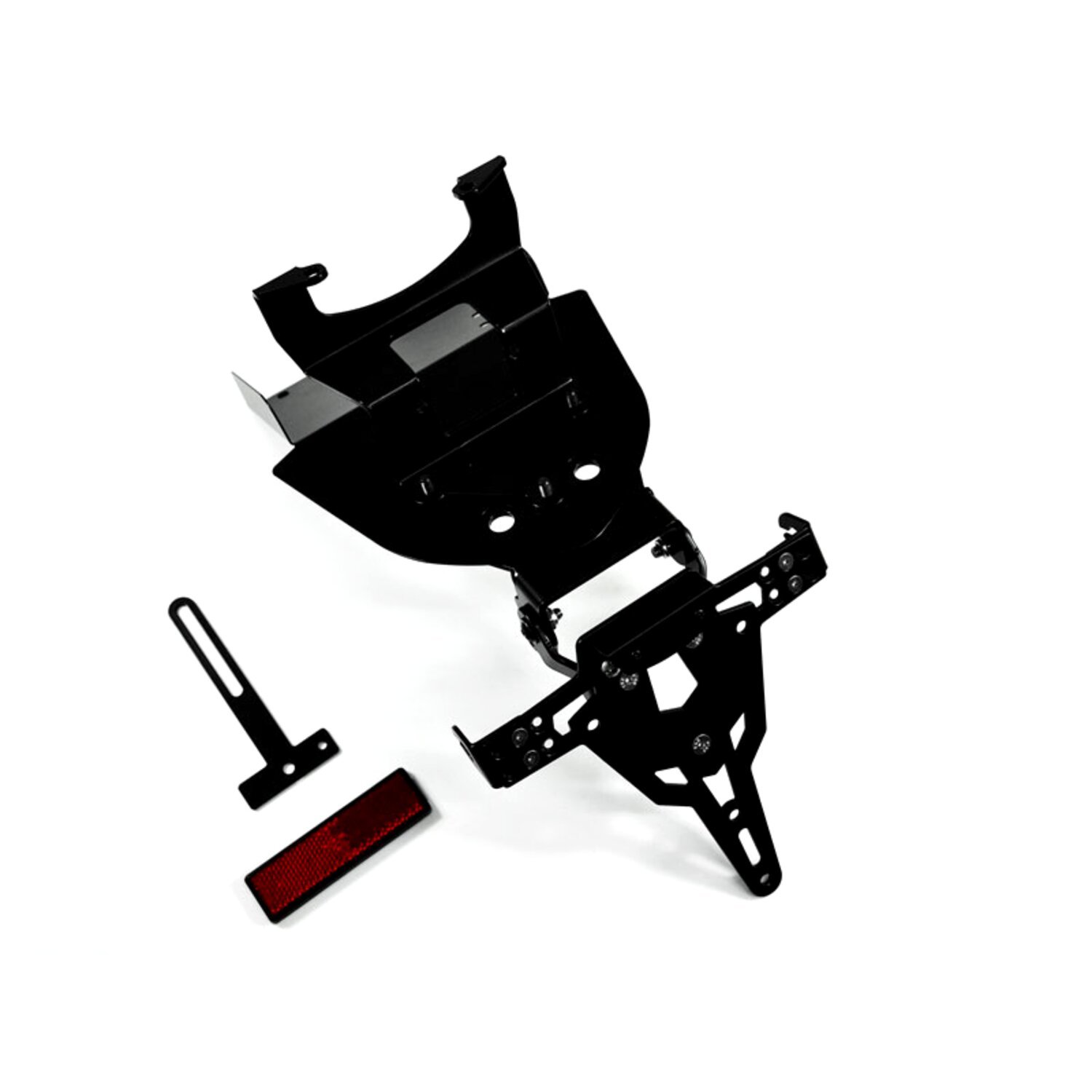 Zieger license plate bracket Pro, Black, Matte