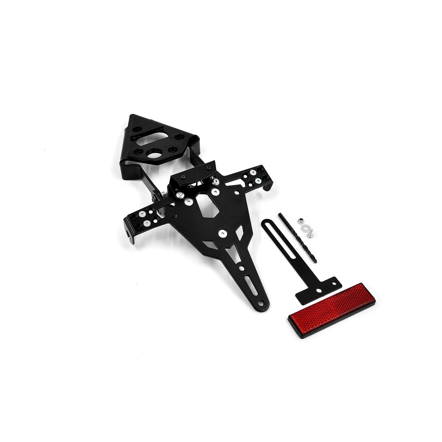 Zieger license plate bracket Pro, Black, Matte