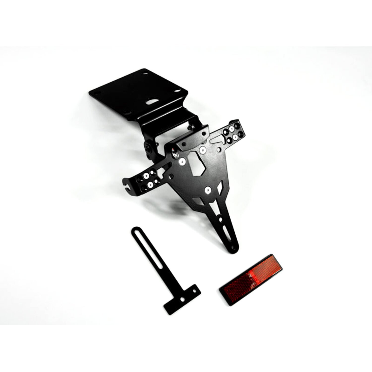 Zieger license plate bracket Pro, Black, Matte