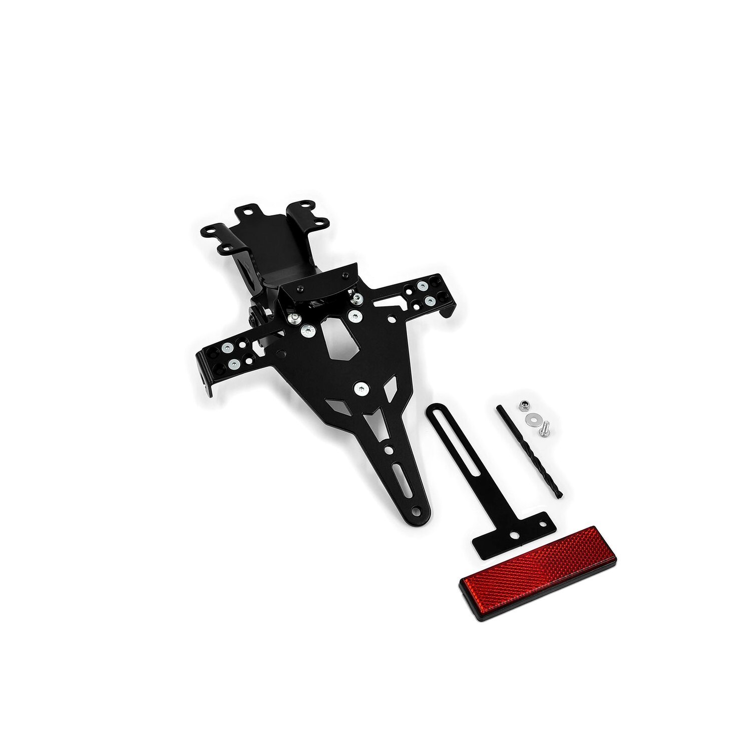 Zieger license plate bracket Pro, Black, Matte