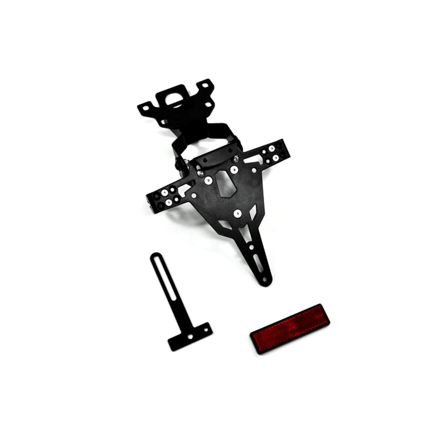 Zieger license plate bracket Pro, Black, Matte