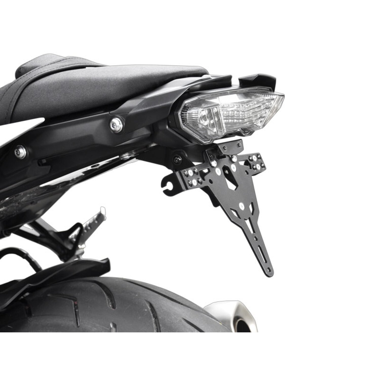 Zieger license plate bracket Pro, Black, Matte