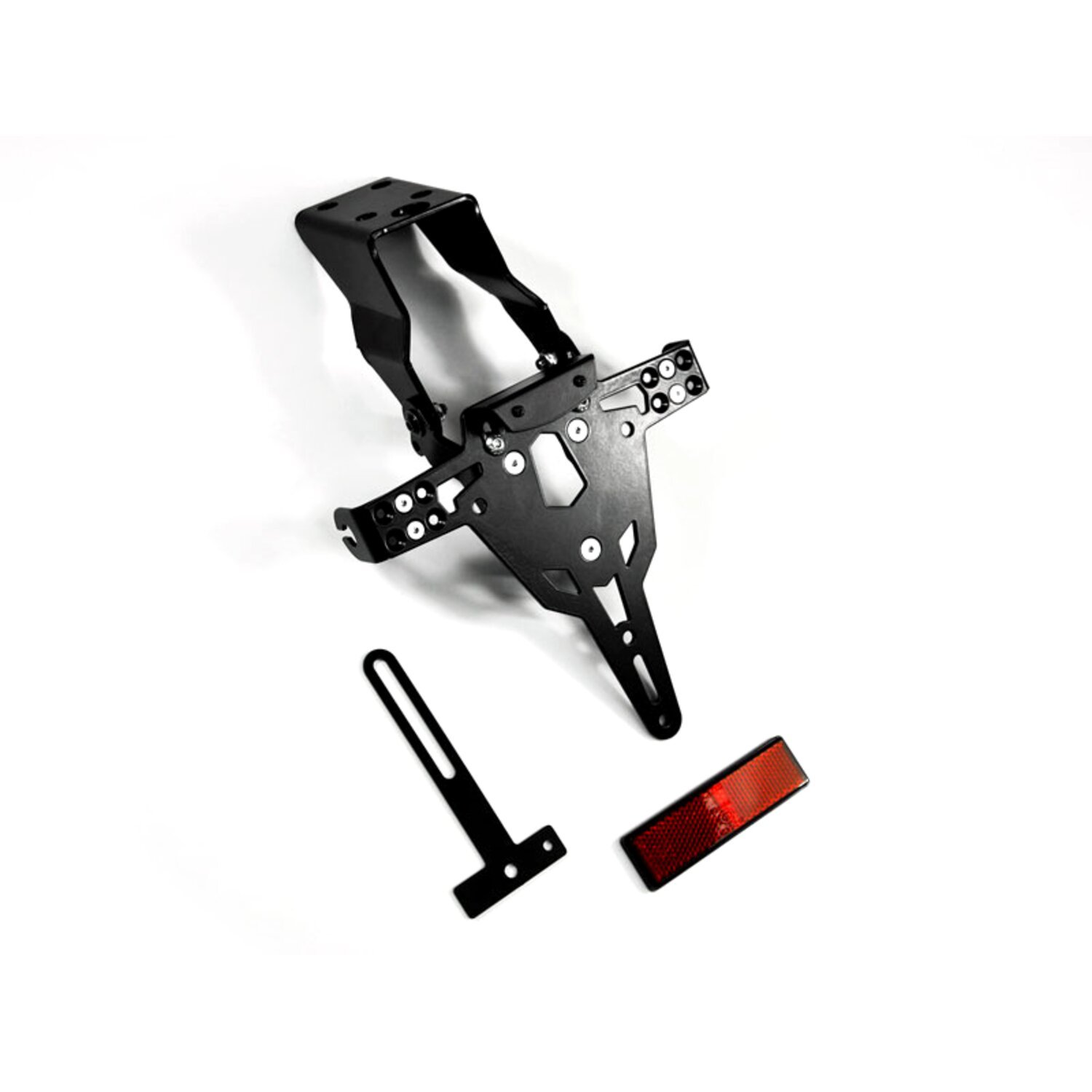 Zieger license plate bracket Pro, Black, Matte