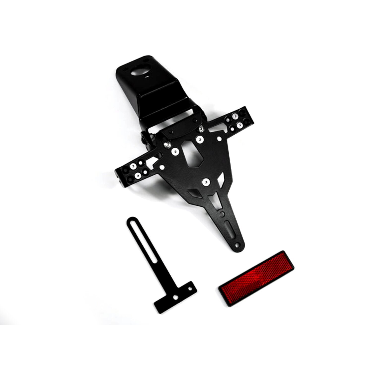 Zieger license plate bracket Pro, Black, Matte