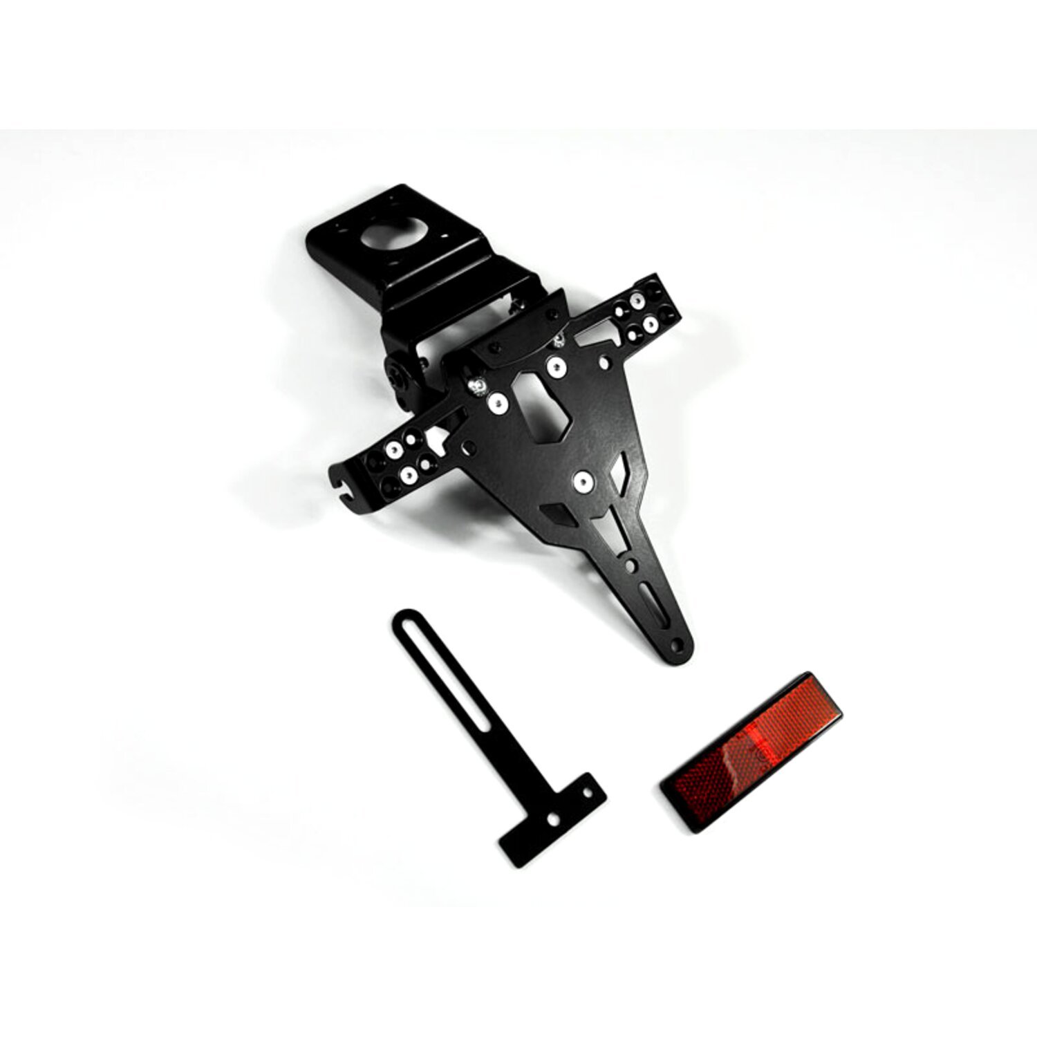 Zieger license plate bracket Pro, Black, Matte