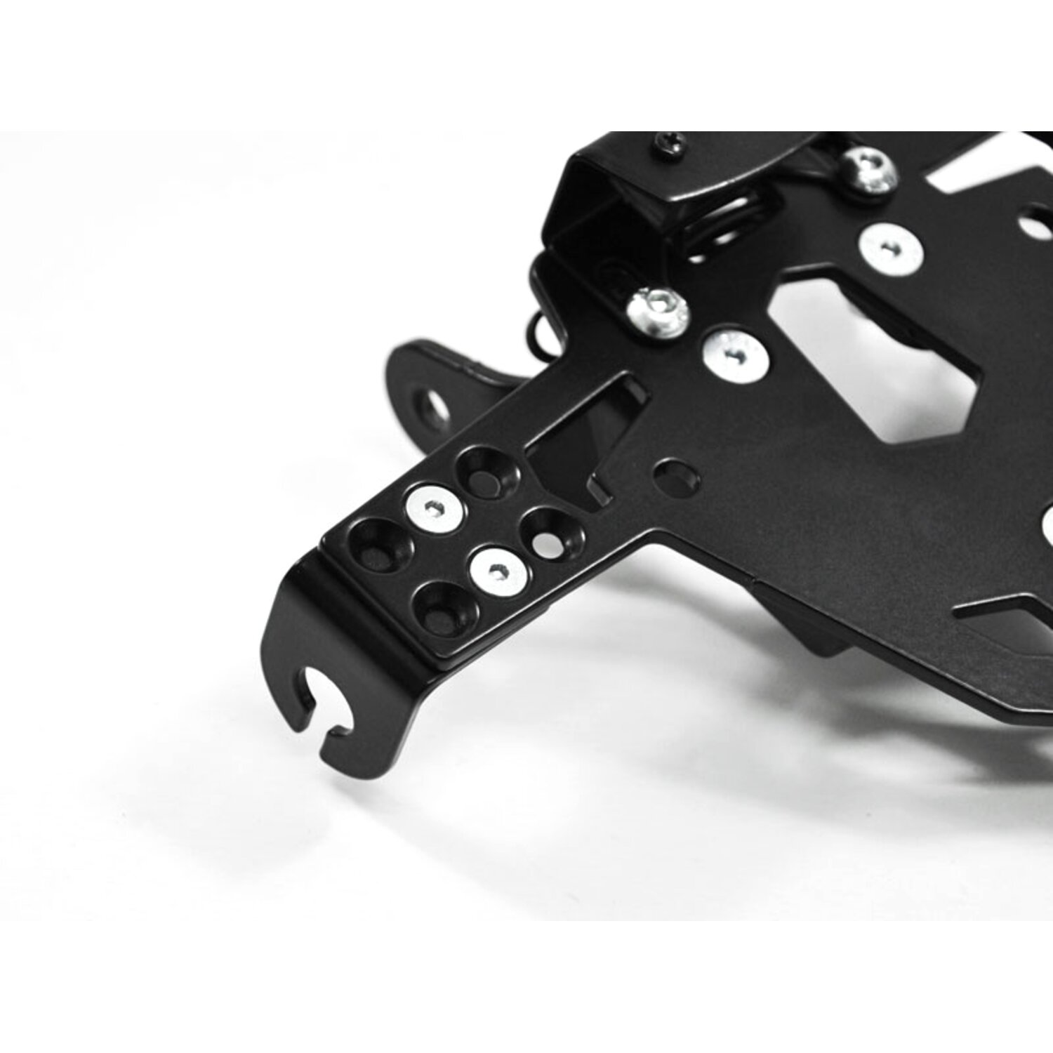 Zieger license plate bracket Pro, Black, Matte