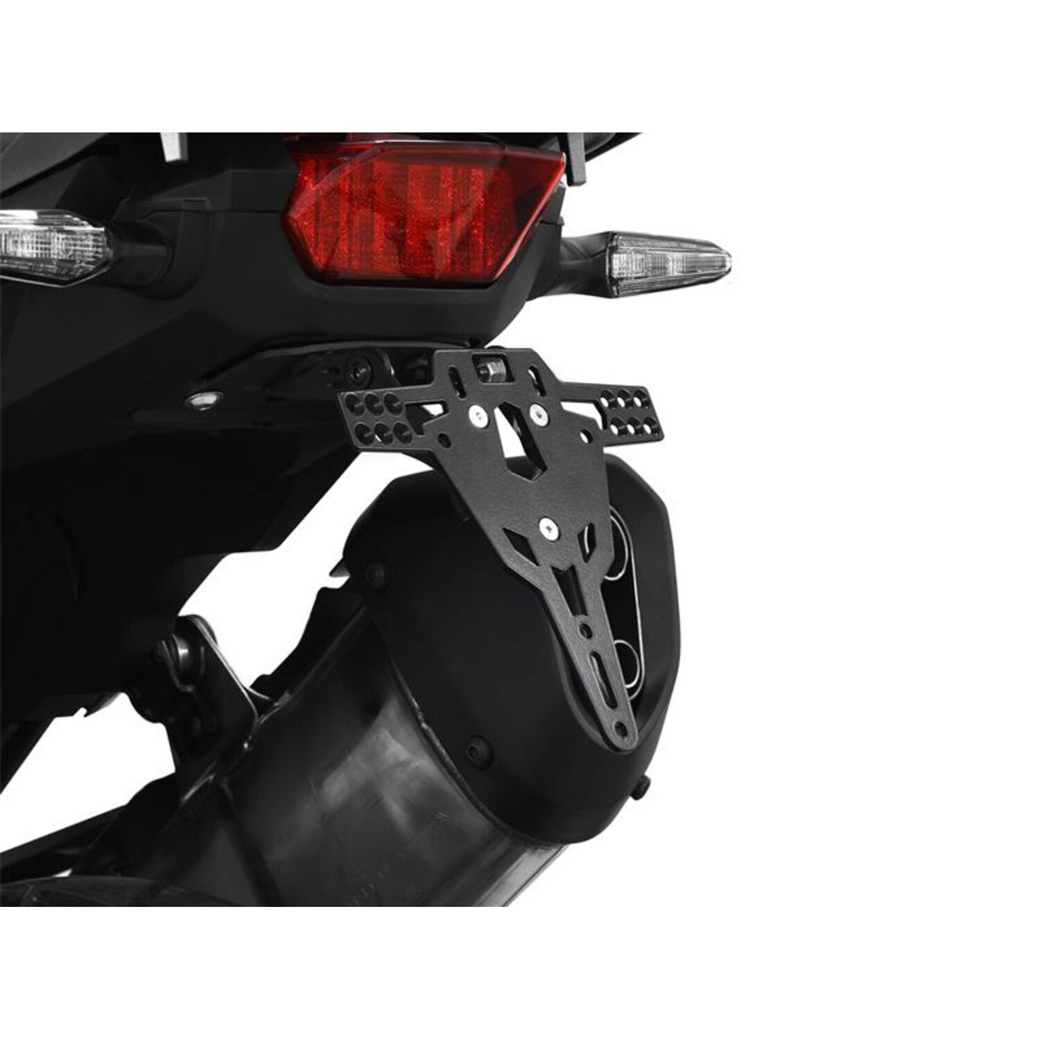 Zieger license plate bracket Pro, Black, Matte