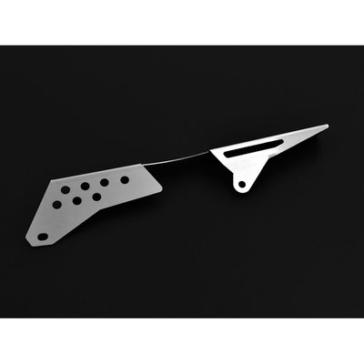 A chain guard is made to keep chain grease from being thrown around. It also is designed to catch the chain when it breaks, helping to prevent damage to bike, rider and passenger. The Zieger is both stronger and better looker than the OEM plastic guard. Manufactured from stainless steel with a silver finish. Offers a simple bolt-on installation, directly to the OEM chain guard mounting holes.