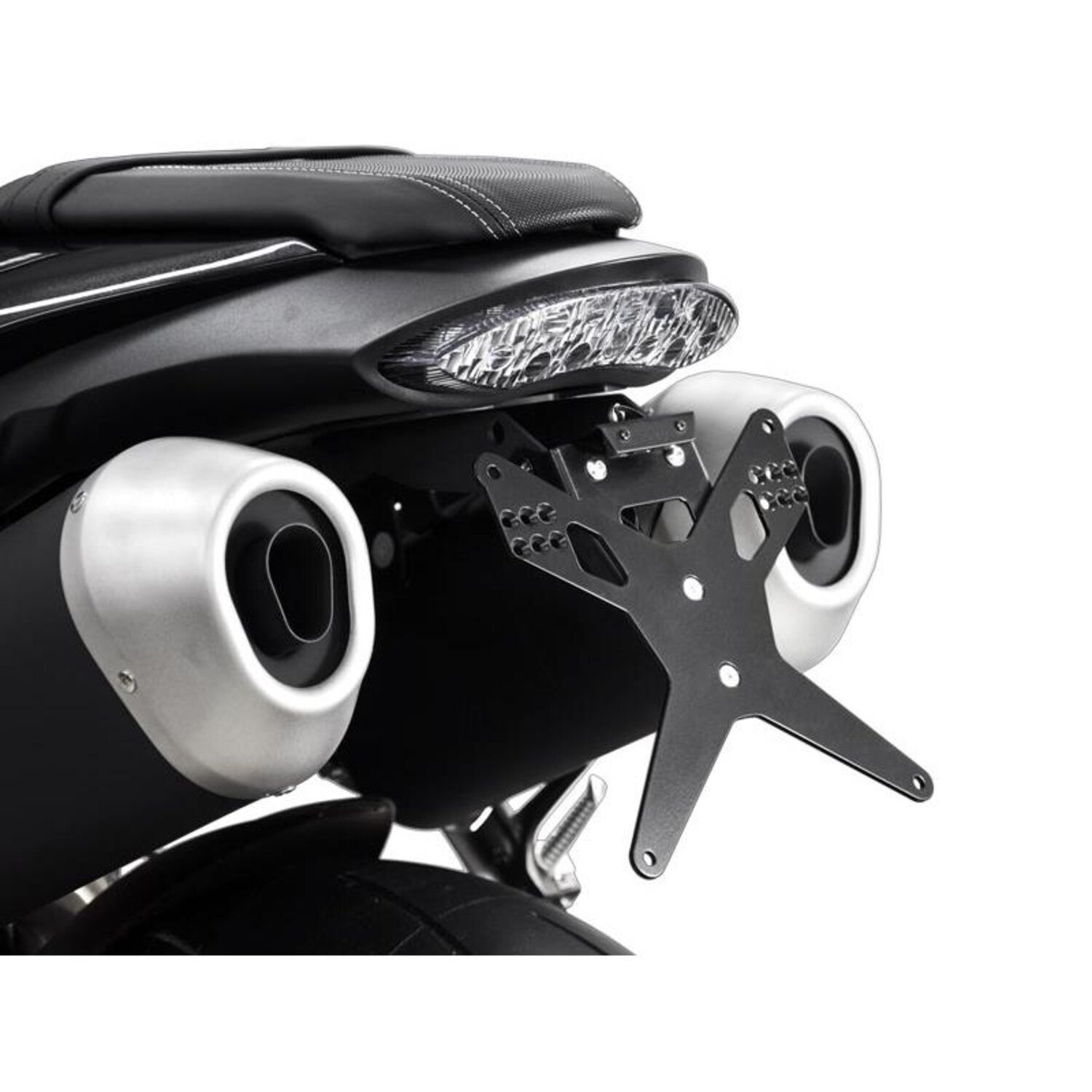 Zieger License plate bracket X-Line