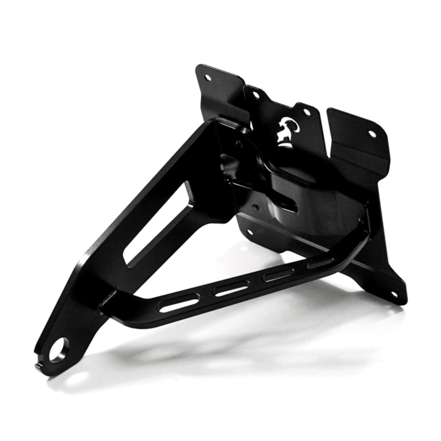 Zieger, side mount license plate bracket kit, Black, Matte