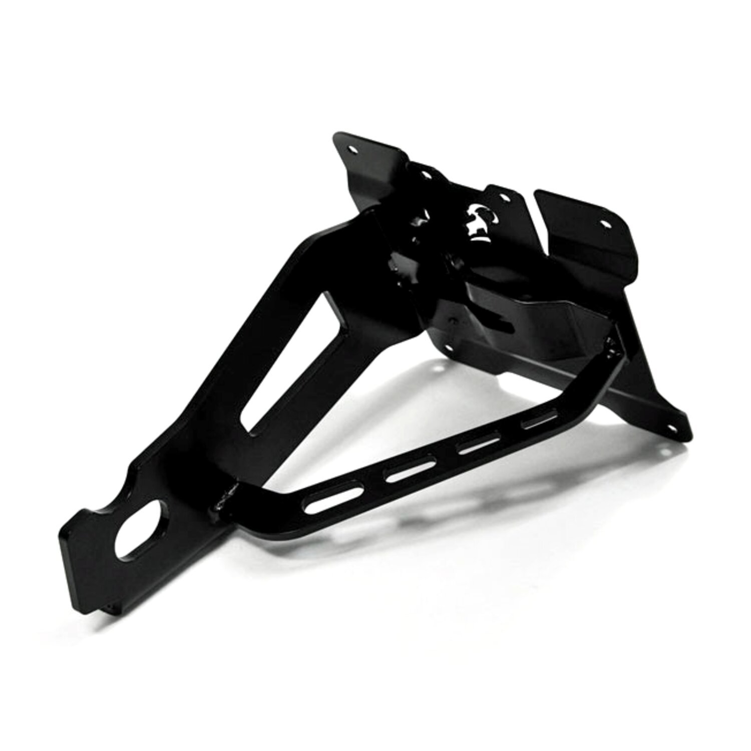 Zieger, side mount license plate bracket kit, Black