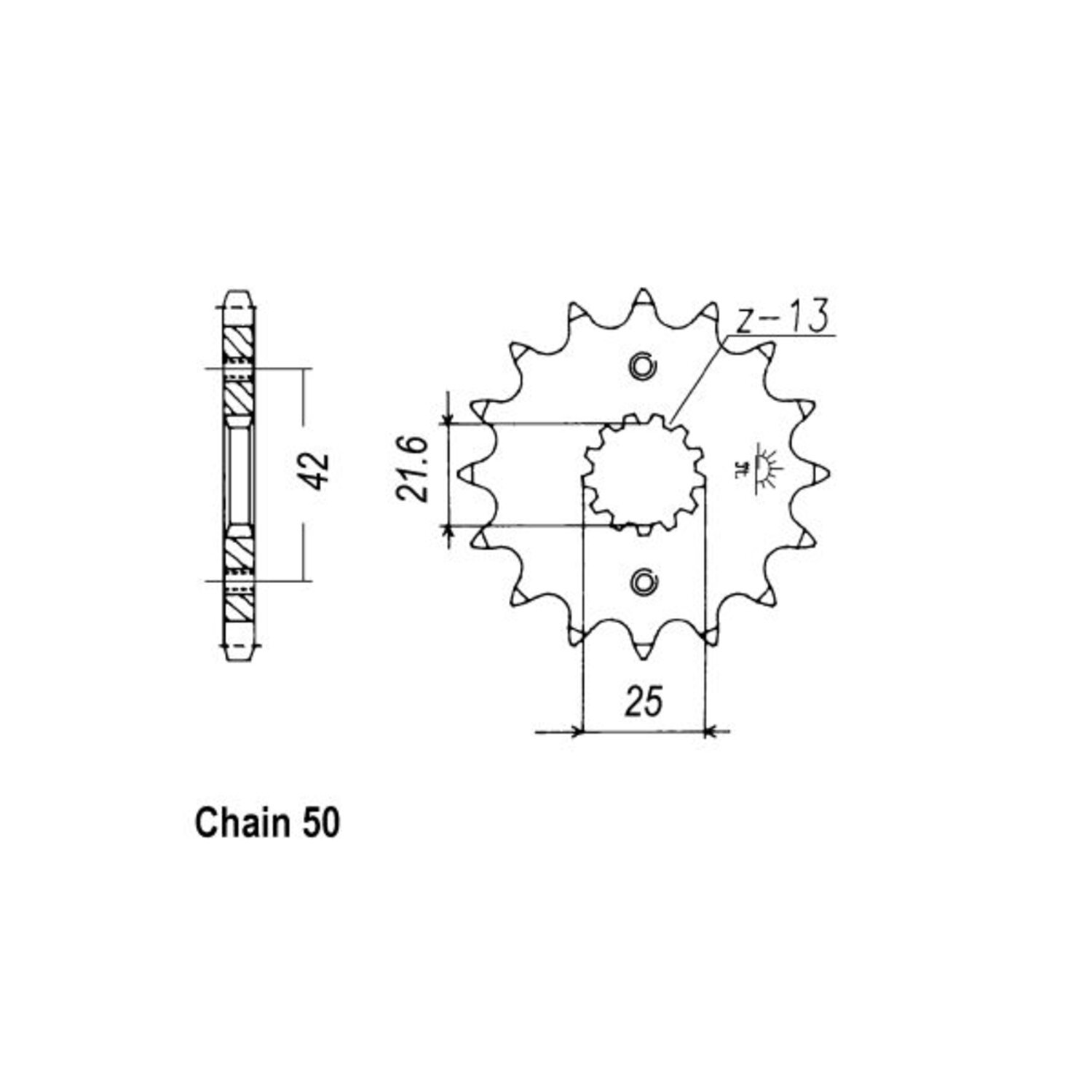 JT Front Sprocket 513.17
