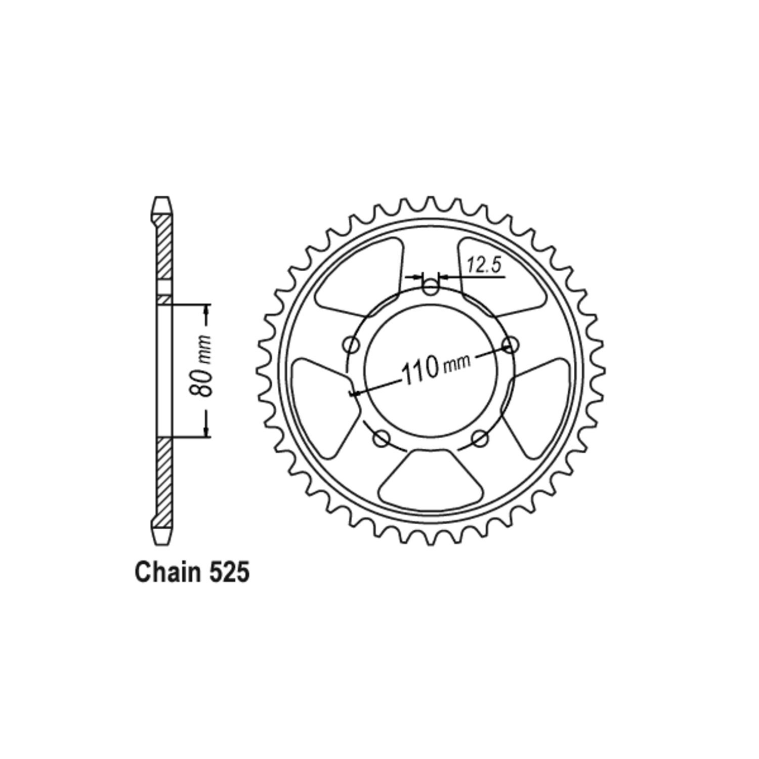 JT rear sprocket 1331.42