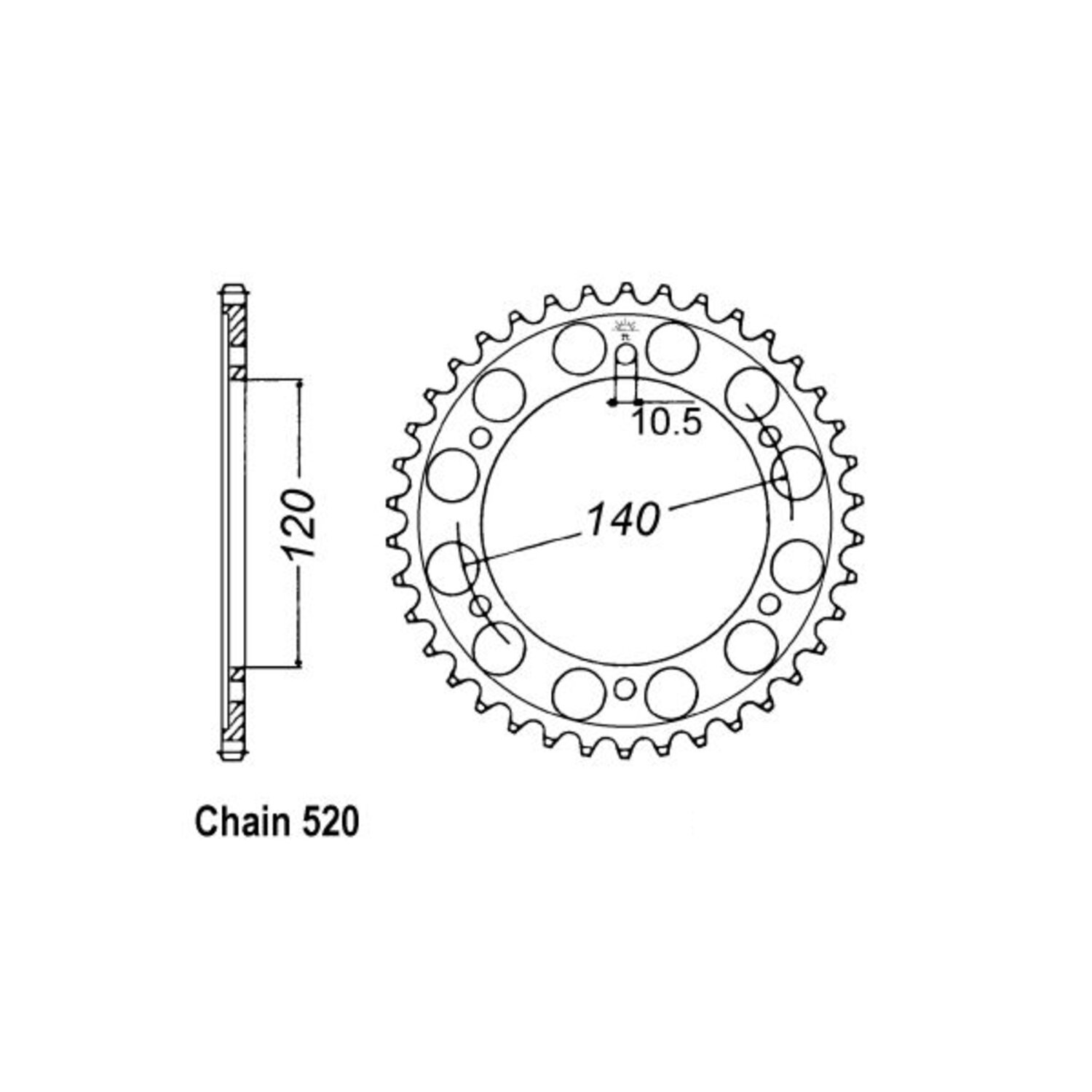 JT rear sprocket 1490.37