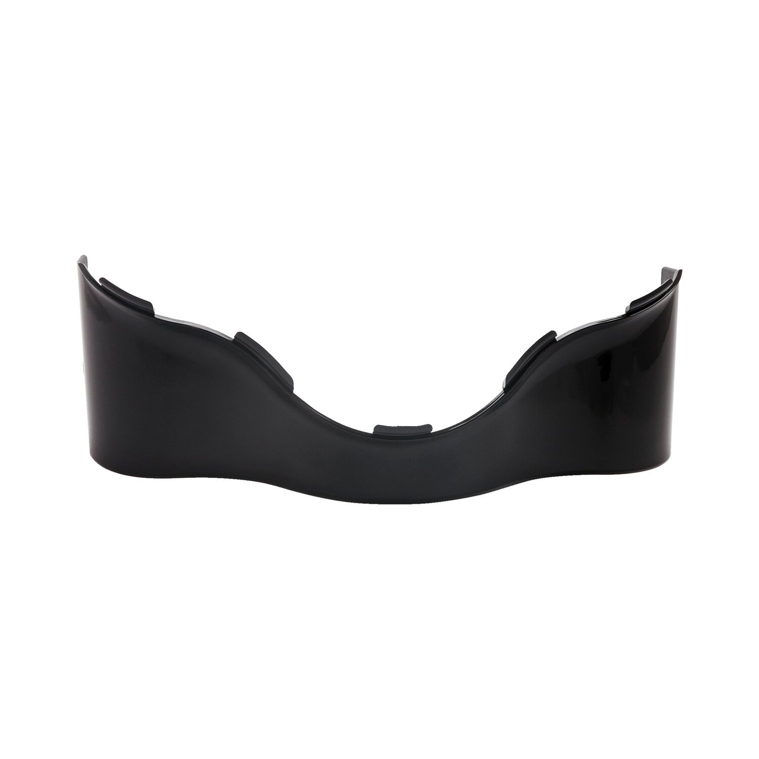 Lower outer batwing fairing trim skirt, Black