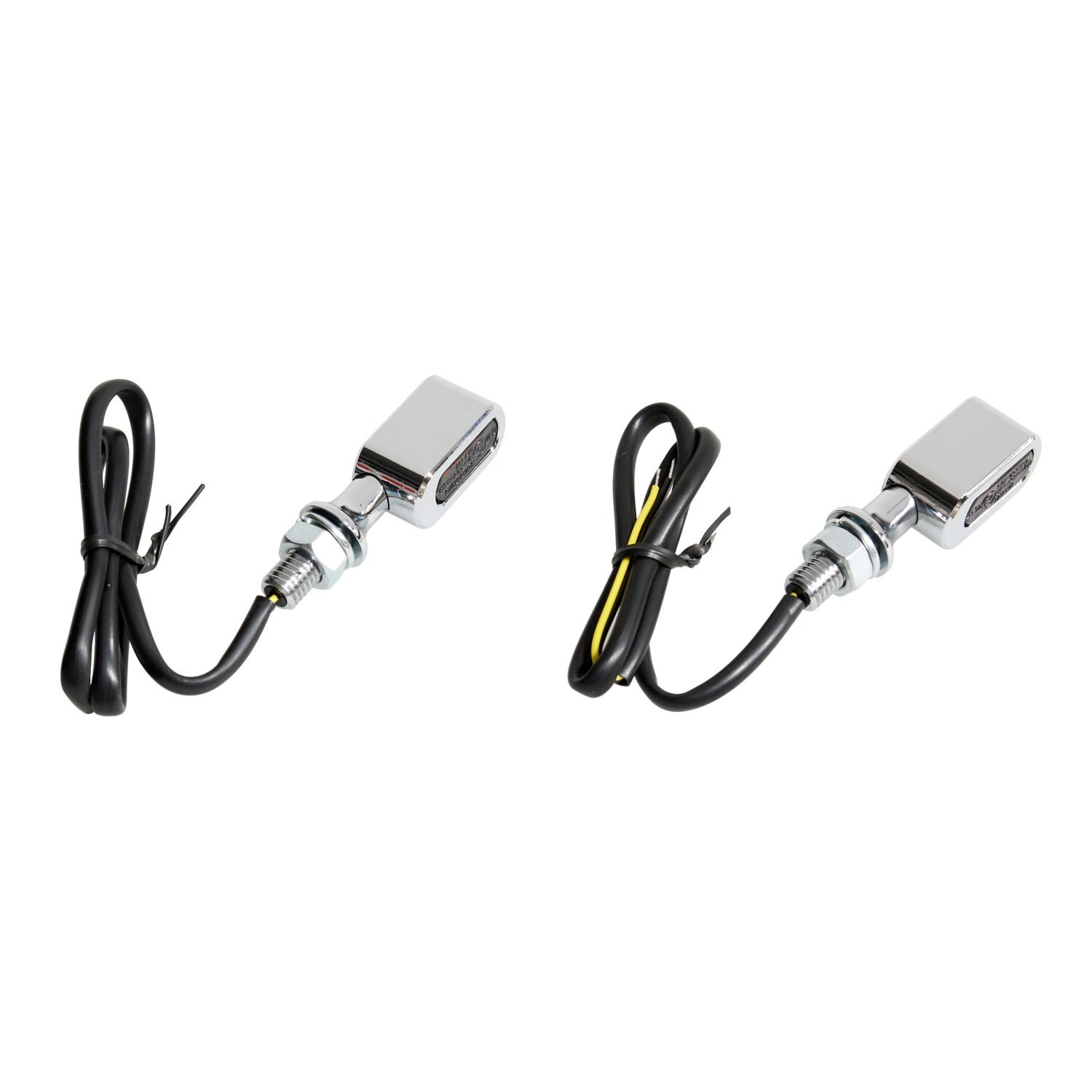 Fastline, LED 3-1 taillight/turn signals. Chrome/smoke lens, Red