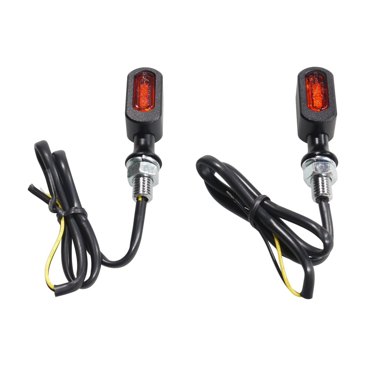 Fastline, LED 3-1 taillight/turn signals. Black/amber lens