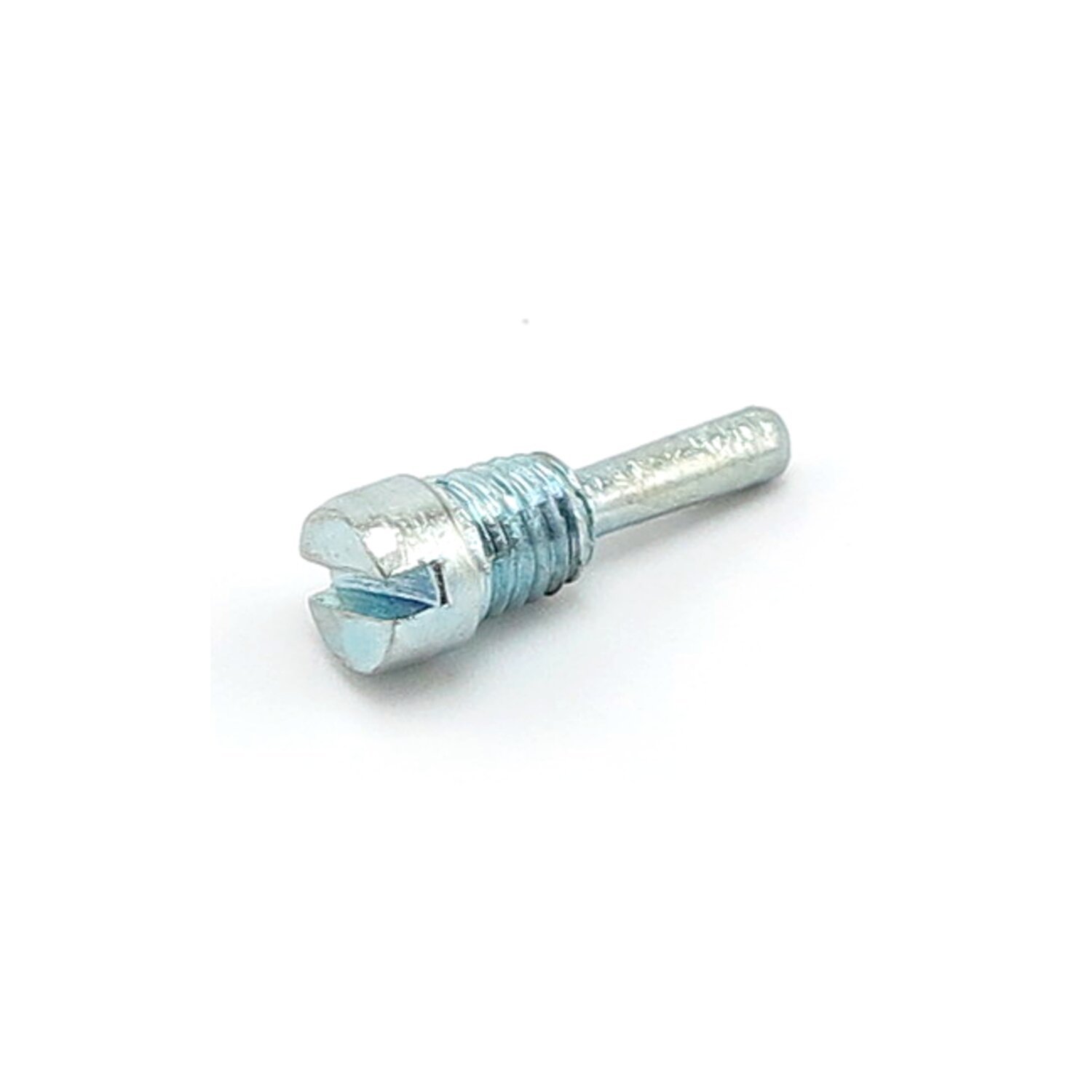 Screw, air intake (choke) lever. White