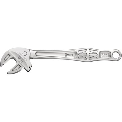 Adjustable wrench with ratcheting action. Lever mechanism when gripping avoids slipping and damage. Size 24-32mm; 15/16-1 1/4 inch; overall lenght 322mm