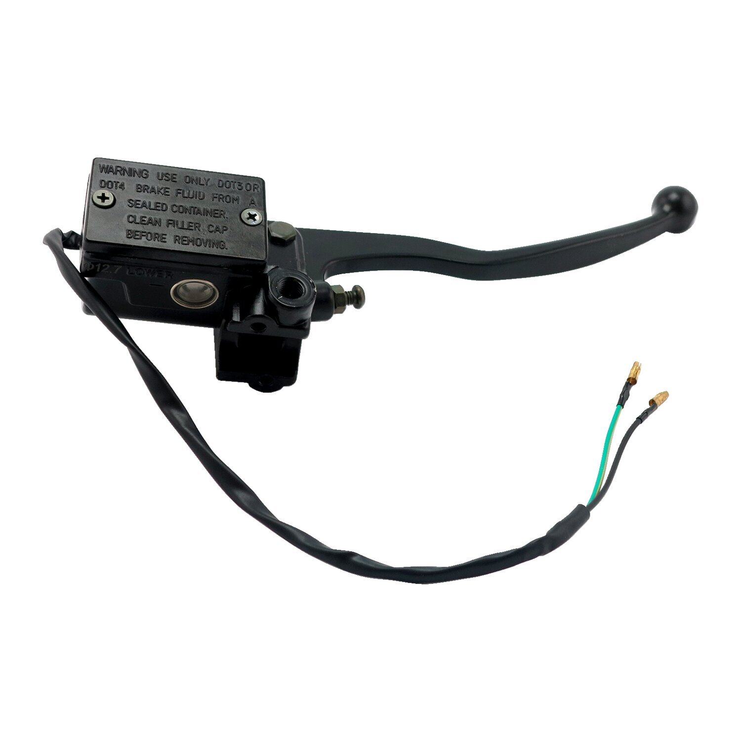 Emgo, OEM style handlebar master cylinder. Brake. 13mm