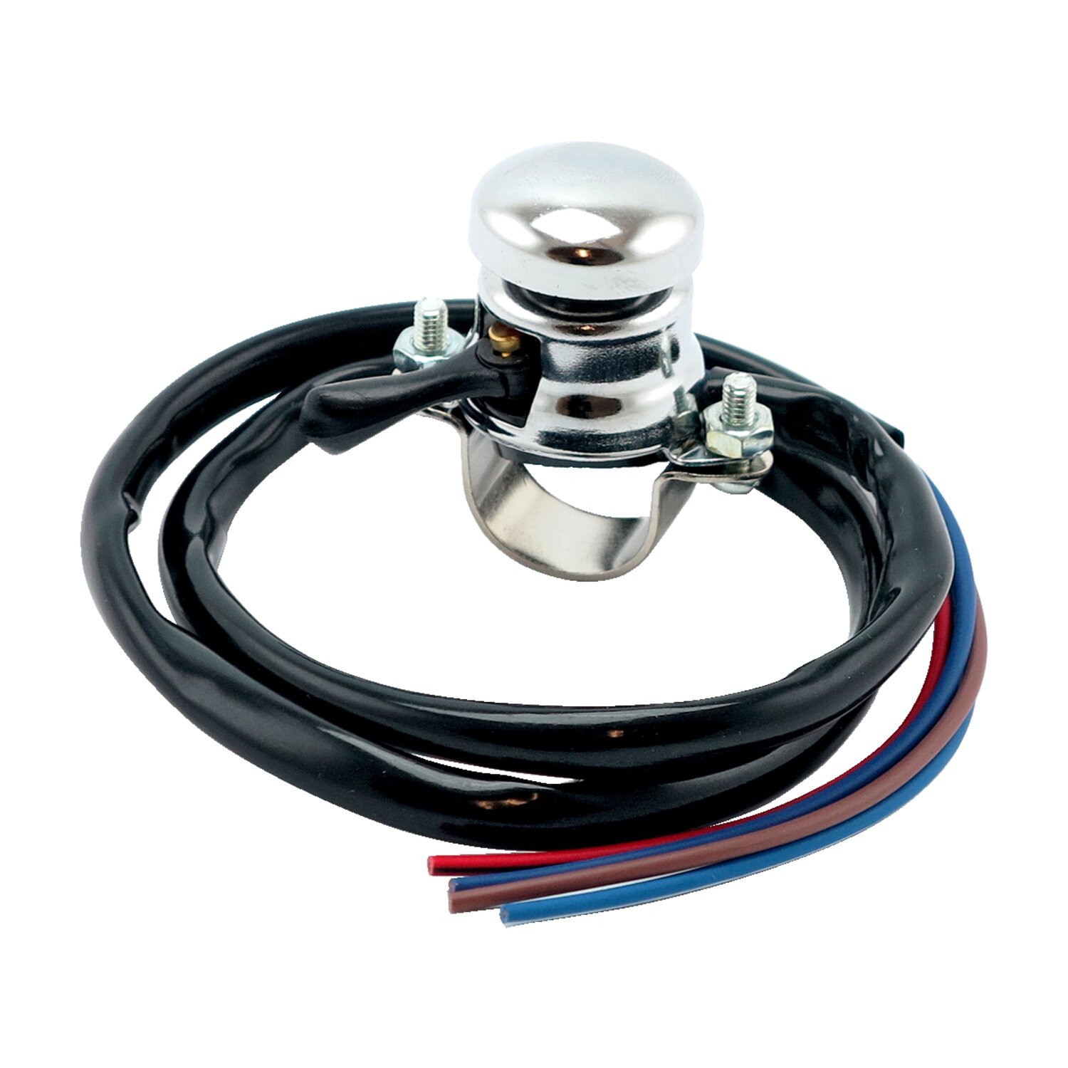 Replica Lucas handlebar Horn/DIP switch, Chrome