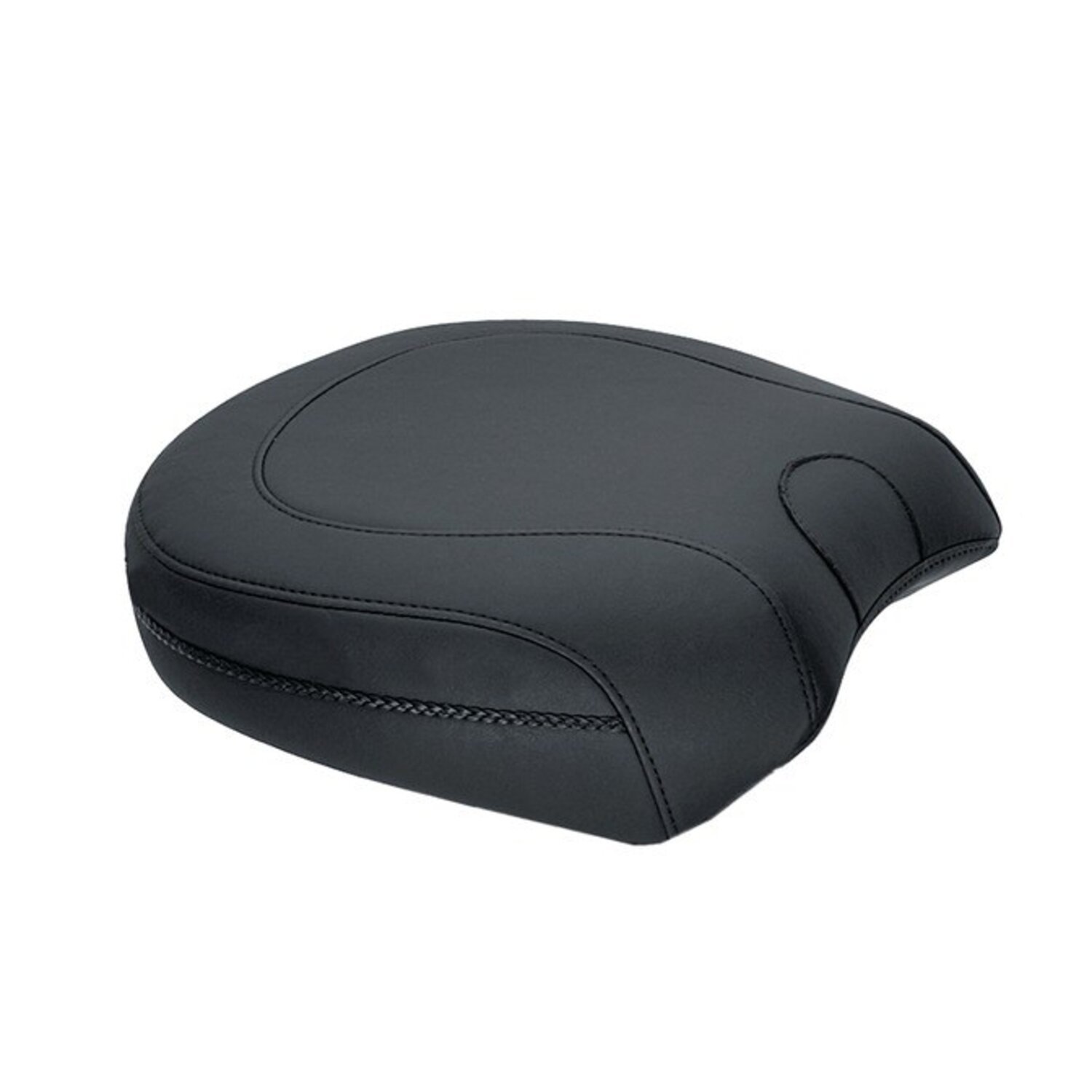 Mustang Wide Touring Recessed passenger seat, Black, Plain
