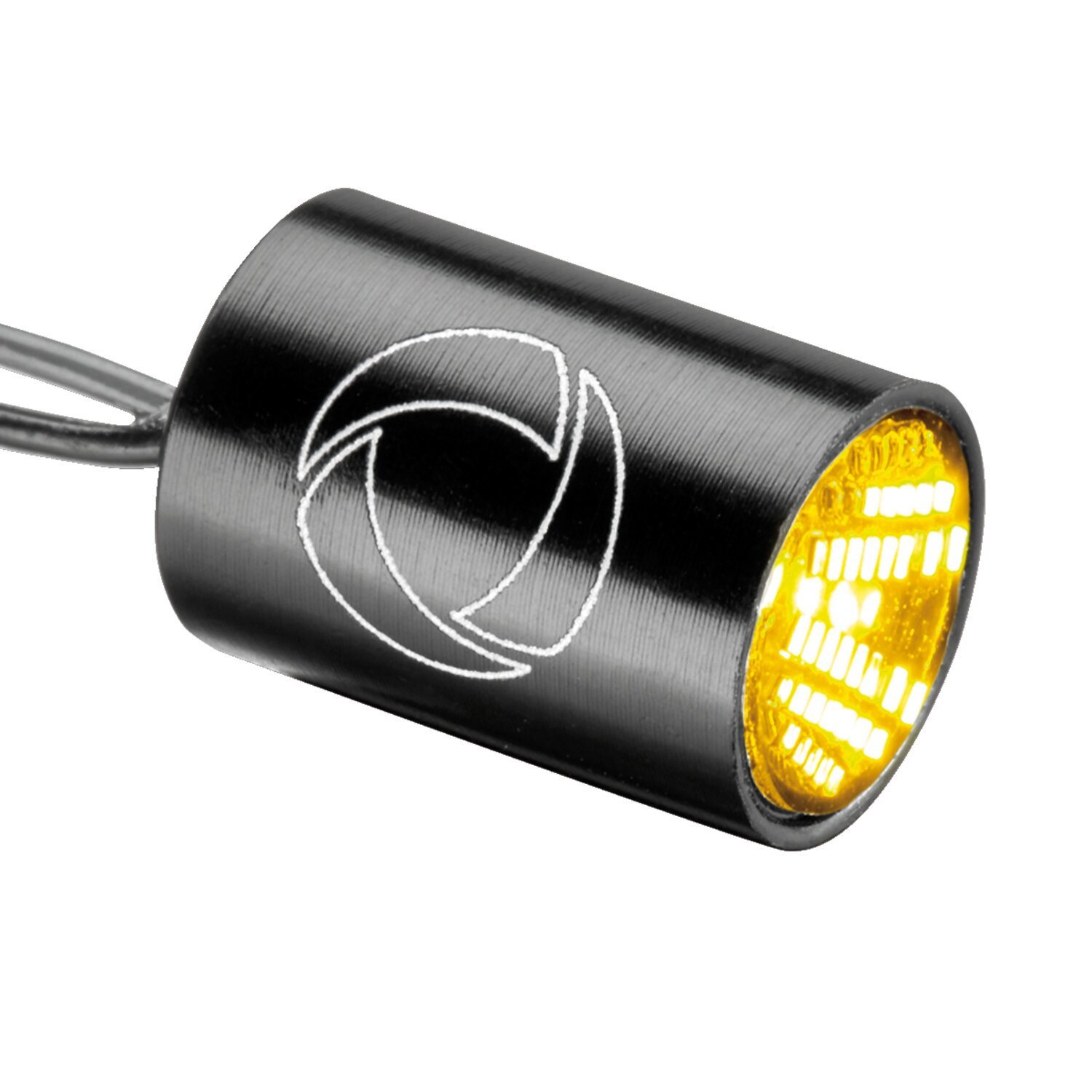Kellermann, Atto® Integral turn signal. Black, dark lens