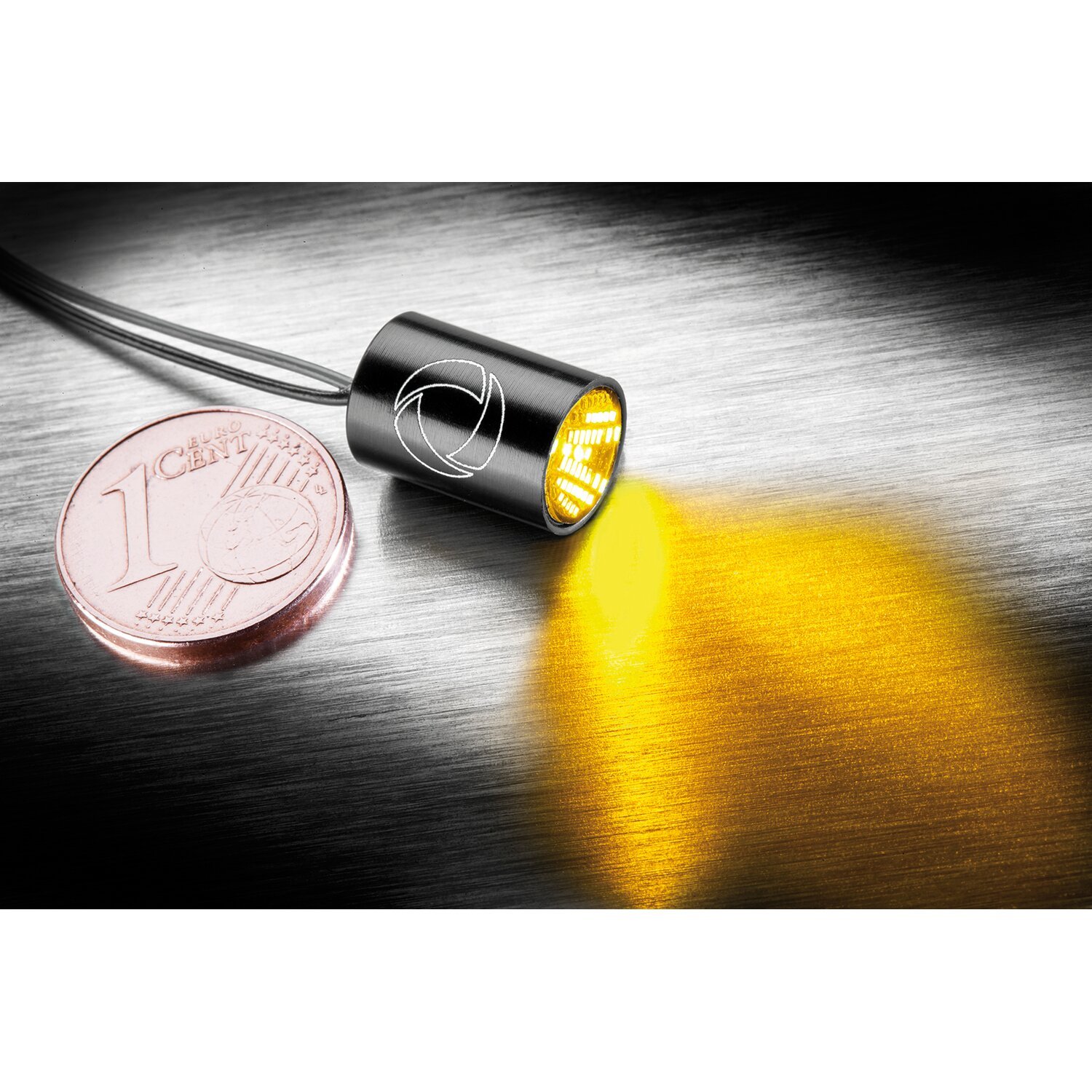 Kellermann, Atto® Integral turn signal. Black, dark lens