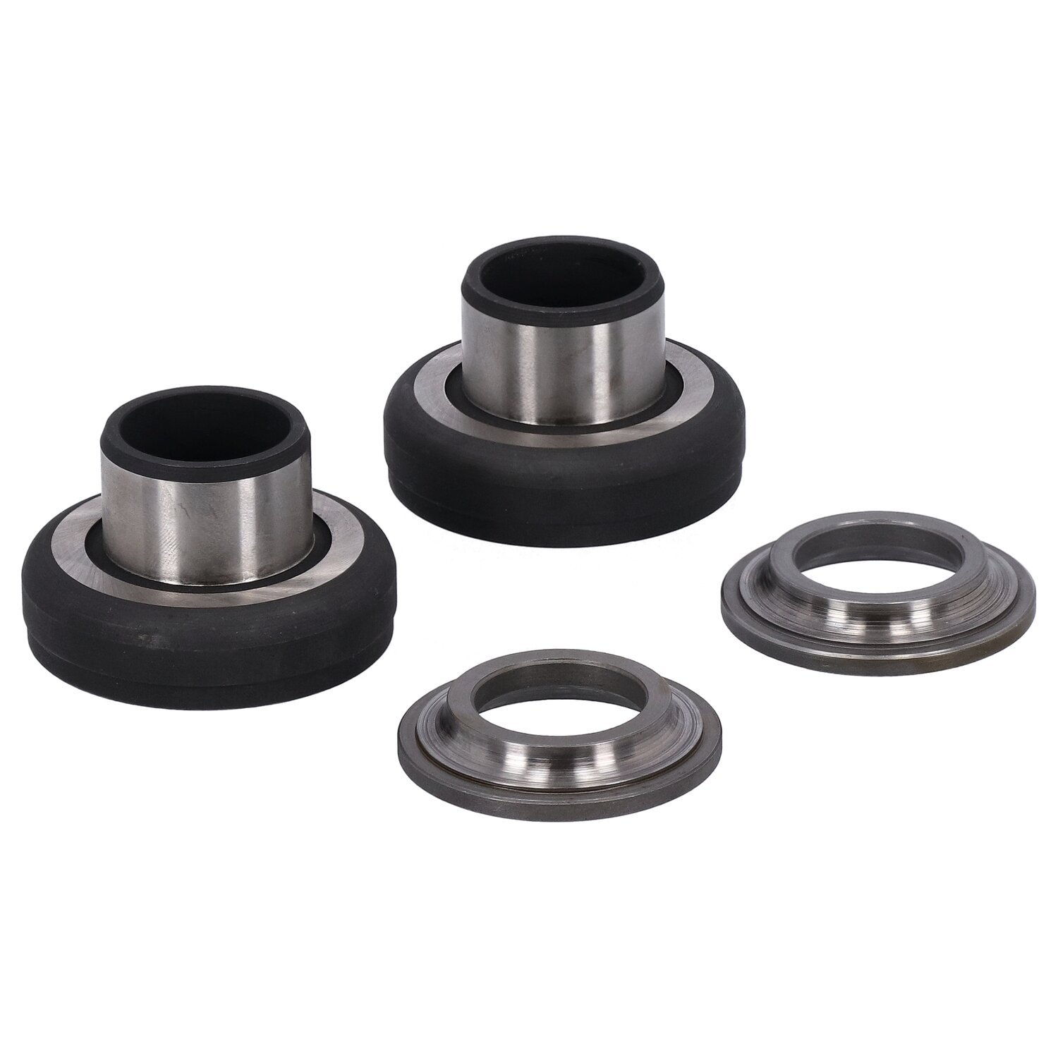 Cups/cones for fork and frame, with chromium balls, Chrome