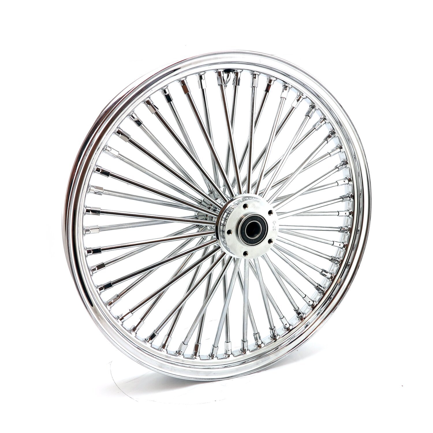 MCS radial 48 fat spoke front wheel 2.15 x 21 SF, Chrome