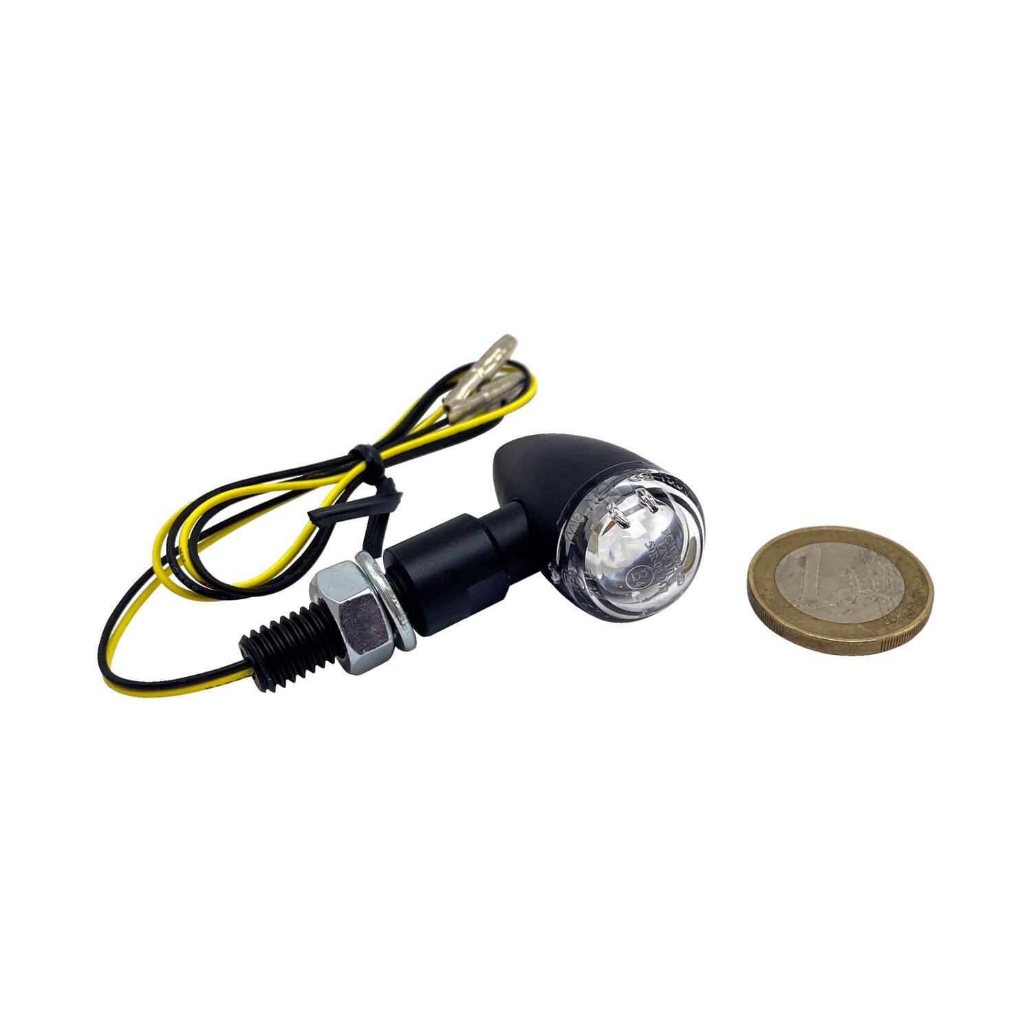 PB2 LED turn signals black, clear lens