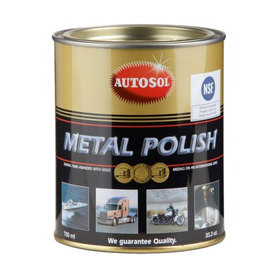 World-renowned and internationally awarded cleaning and care product for all metal surfaces. This is a polishing paste. The most abrasive Autosol polishing paste and perfect as the first step in removing tarnish from weathered surfaces or even light corrosion. Impurities and rust are easily removed in a single operation. The ingredients will also provide a protective layer on the metal. It is not required but it is advised to use an extra metal polish for the ultimate in end shine.
