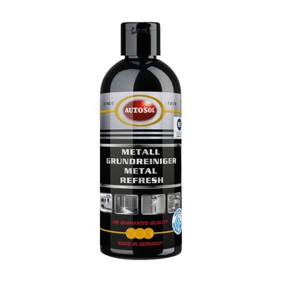 Ideal for stainless steel, chrome, brass, copper, aluminum, glass and glass ceramic surfaces. Citric acid and clay powder are used to gently remove dirt and scaling.
