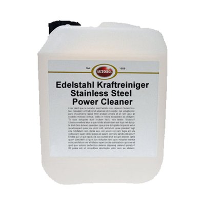 Cleans stainless, chrome, brass, anodized aluminum, painted metal surfaces, aluminum alloys, non-ferrous metals. It is a powerful multipurpose cleaner to remove, dirt, grease and food stain residues. Neutral in color and odor.