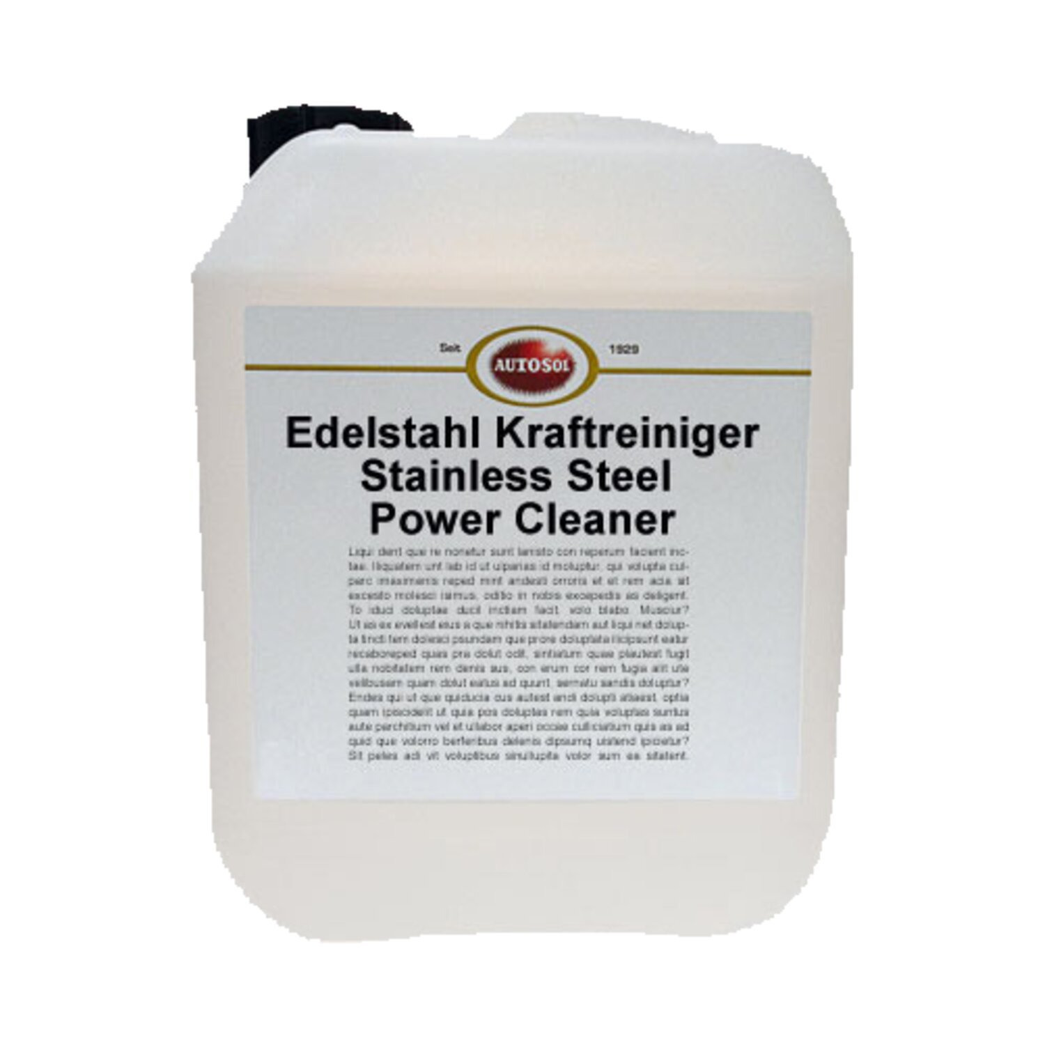 Autosol, Stainless Steel Power Cleaner. Canister 10 liter