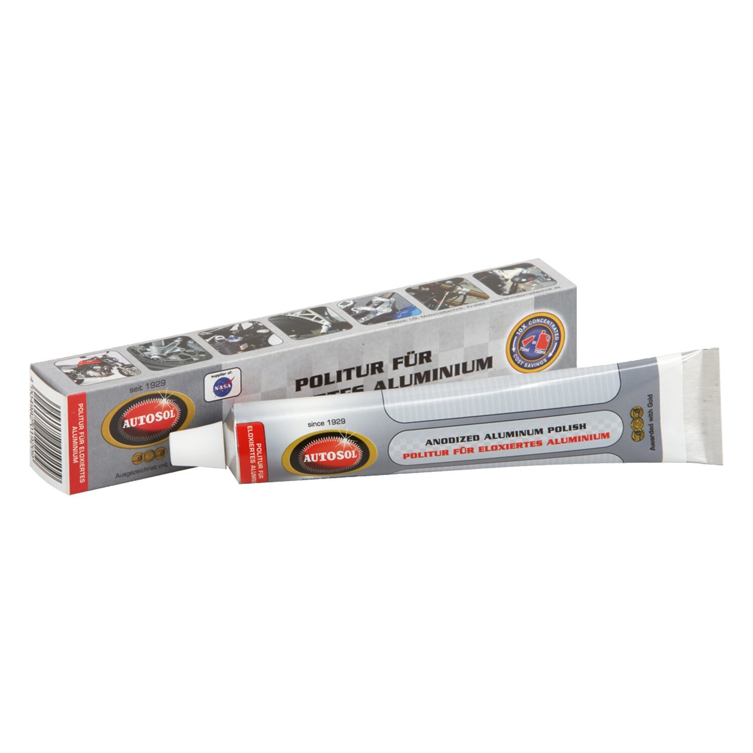 Autosol, Anodized Aluminum Polish. Tube 75cc