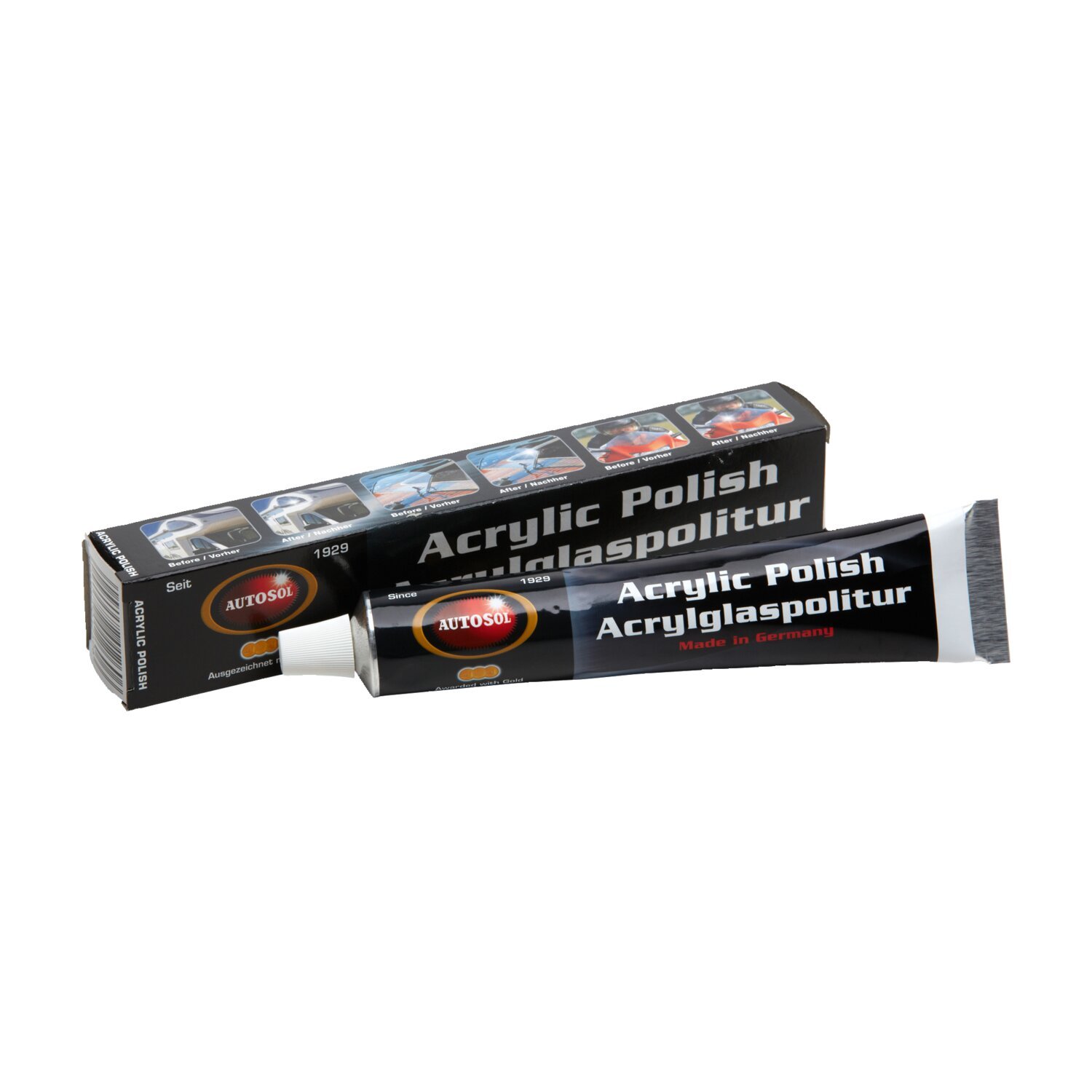 Autosol, Acrylic Glass Polish. Tube 75cc