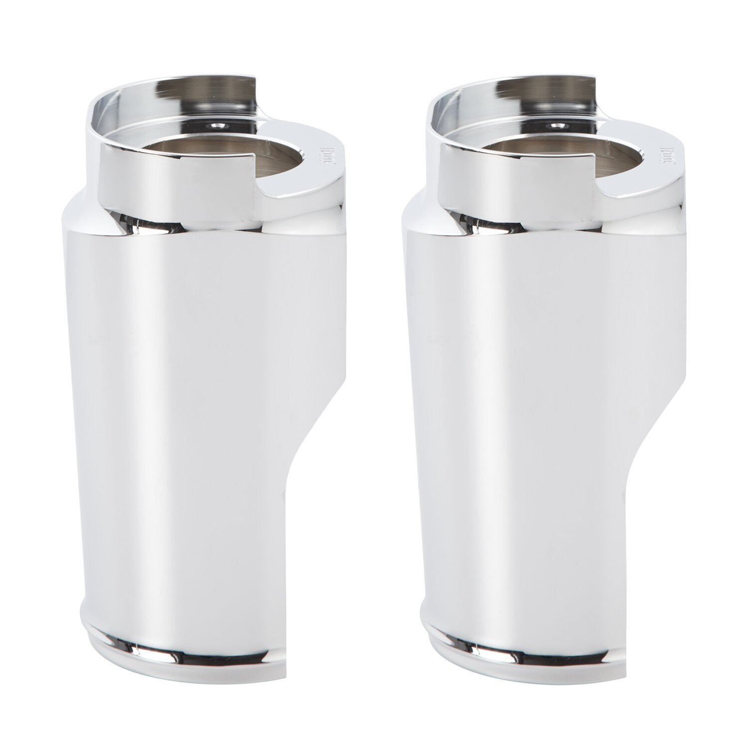 Arlen Ness, Smooth fork boots for fat wheels, Chrome