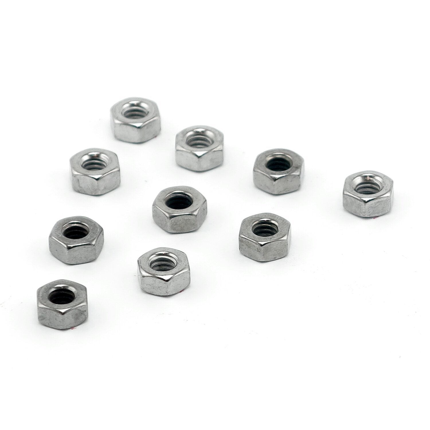 Colony 1/4-20 hex nuts, Chrome