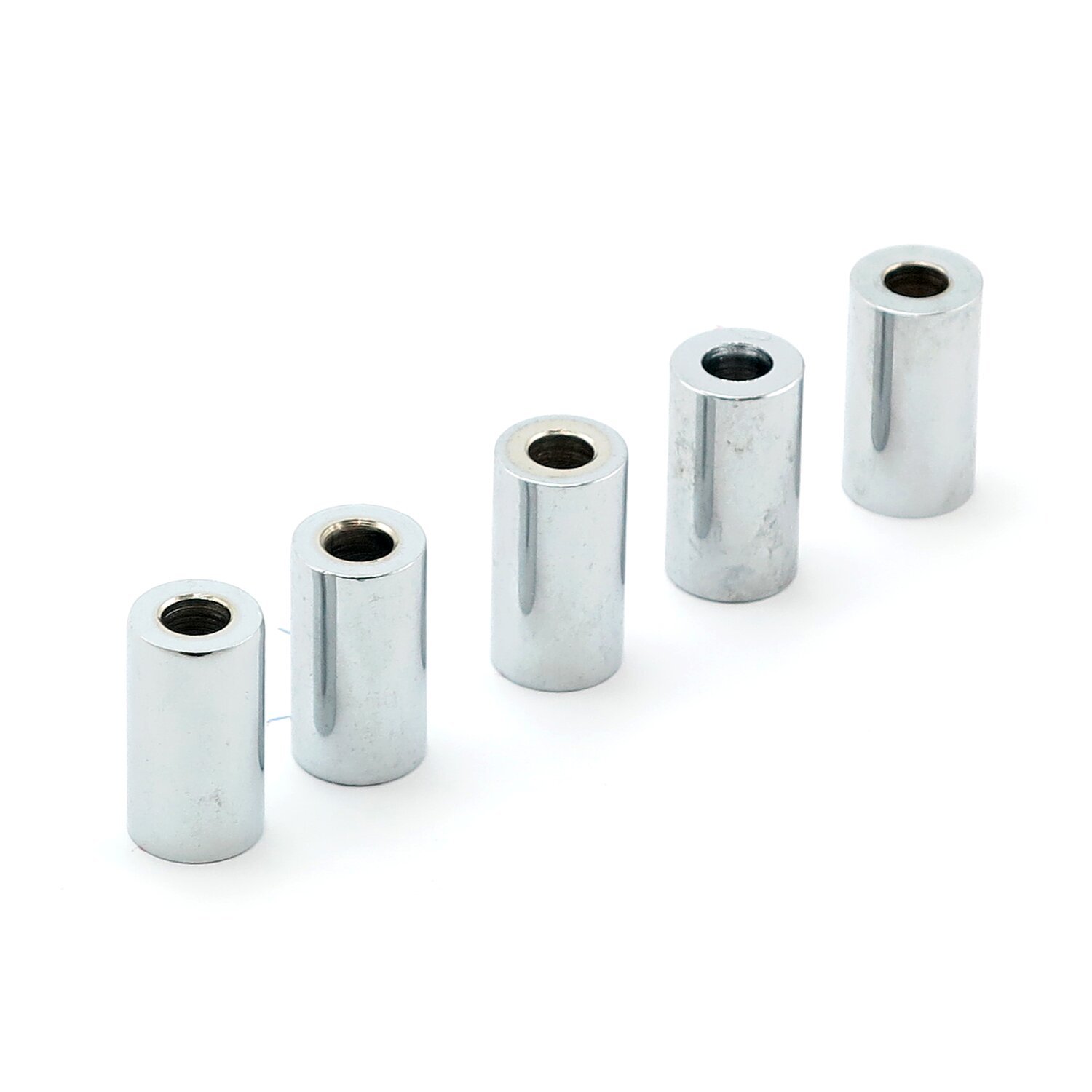 Colony 1/4 x 1/2 chrome spacers