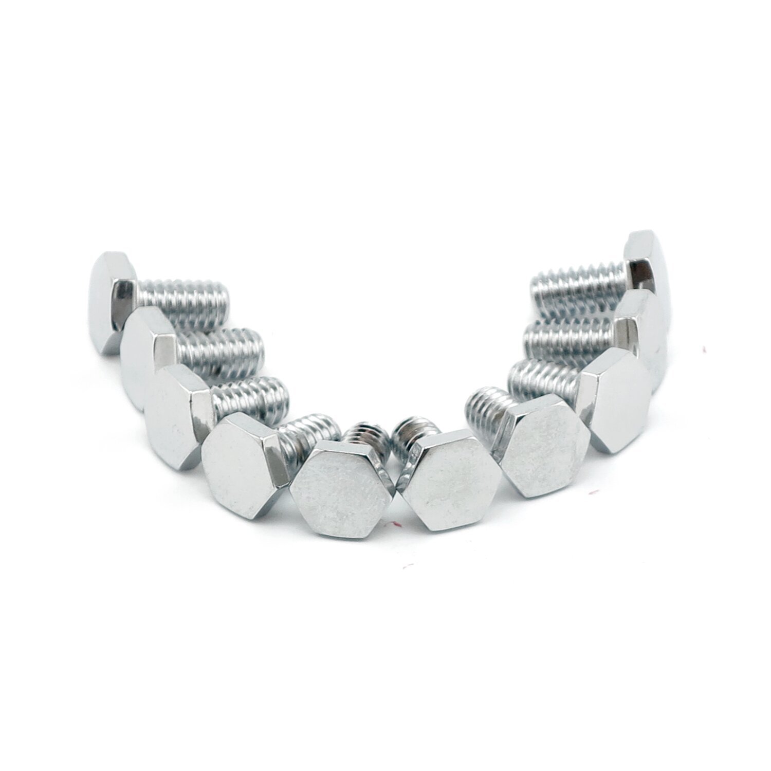 Colony 3/8-16 x 1 hex head bolts, Chrome