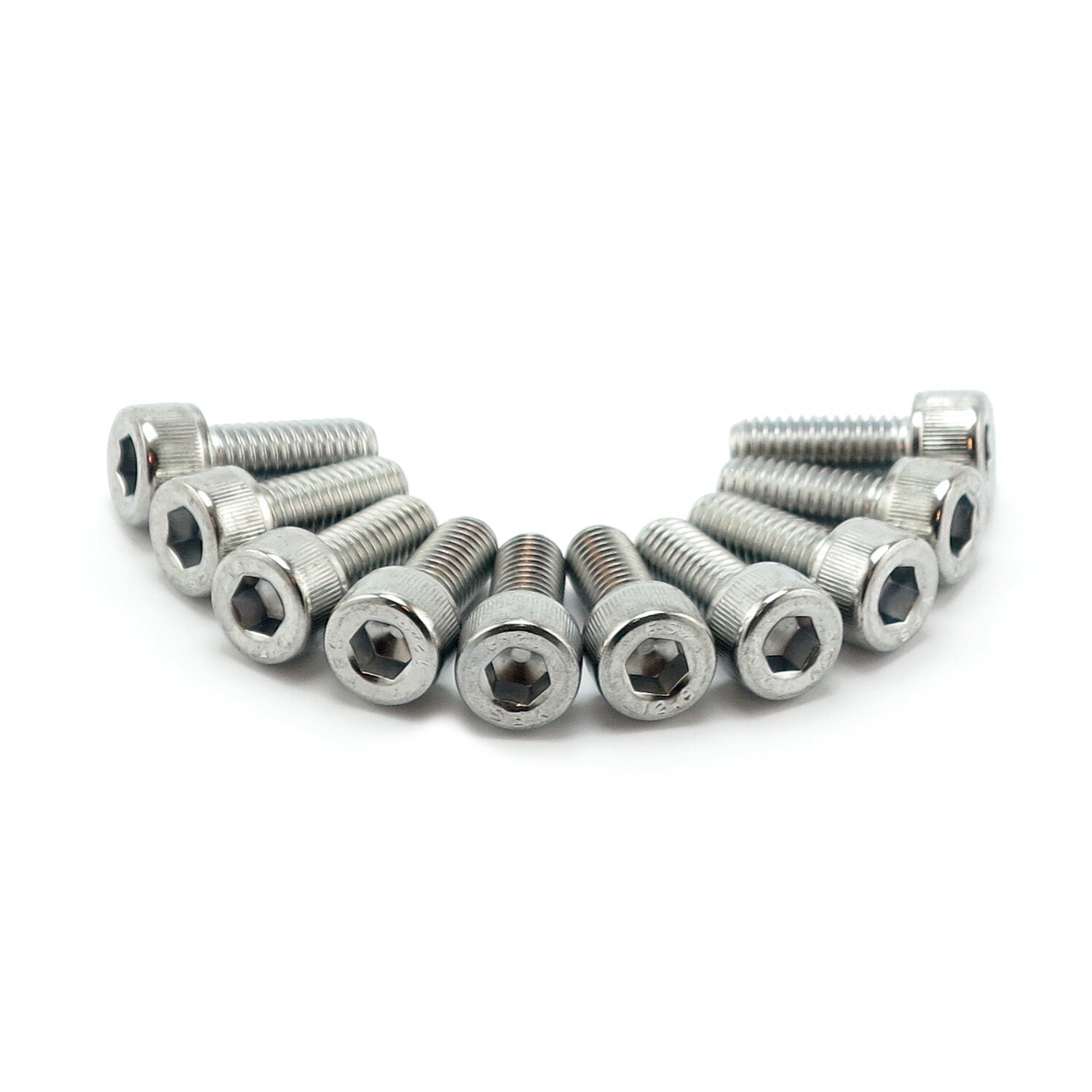 Colony 8mm x 40mm allen bolts, Silver, Chrome