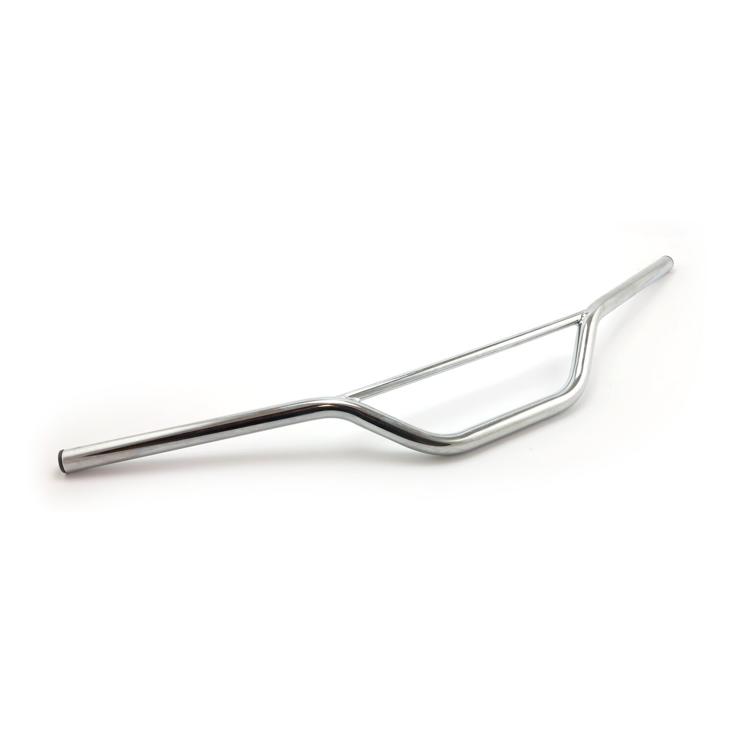 Universal dirtbike handlebar 7/8" / 22mm, Silver, Chrome